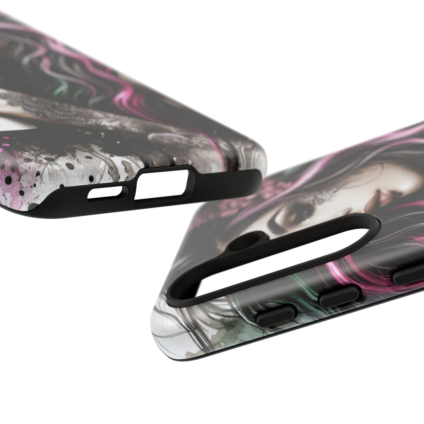 Tattooed Serenity – Gothic Coffee Lover Mobile Cover