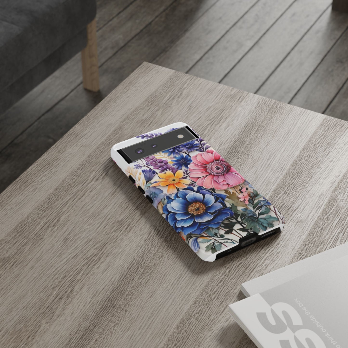 Elegant Floral Bouquet Mobile Case – Vibrant Botanical Art