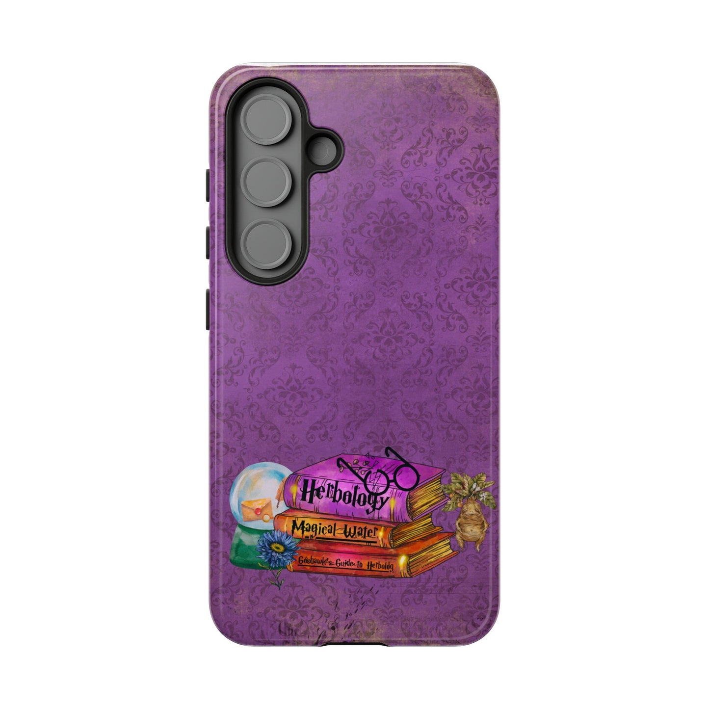 Herbology, Magical Water Witchy Phone Case for iPhone, Samsung & Google Pixel, Books Lover Gift