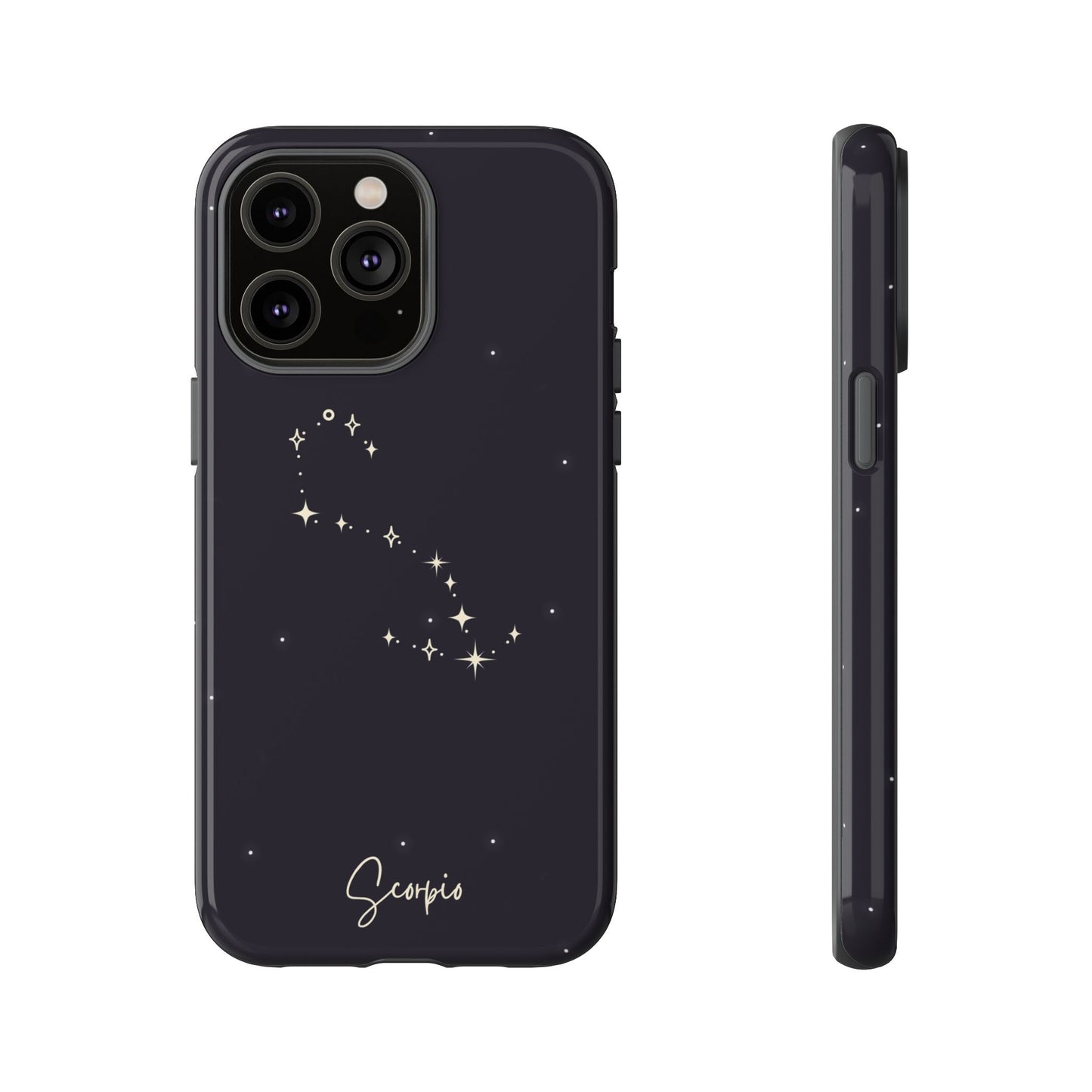 Scorpio Zodiac Night Sky Case – Mysterious Star Pattern – Cosmic Style for iPhone, Samsung & Google Pixel