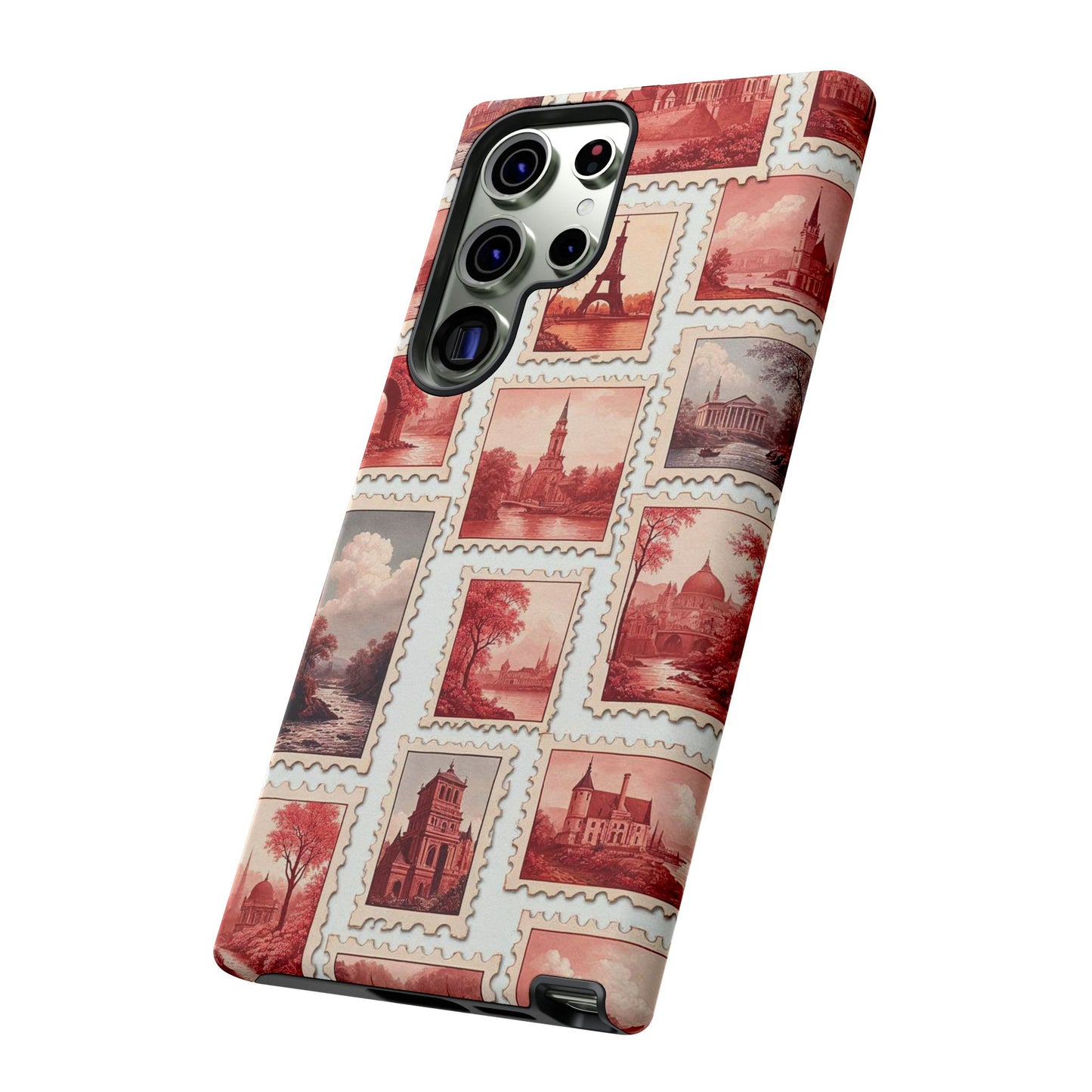Vintage Postcard Stamps Phone Case