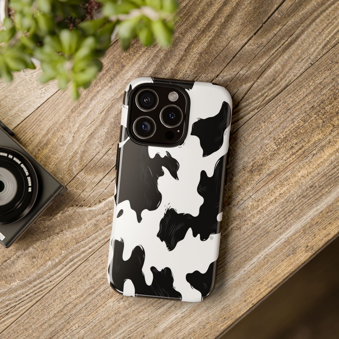 Chic Cow Print Phone Case – iPhone, Google Pixel, Samsung for iPhone, Pixel & Samsung