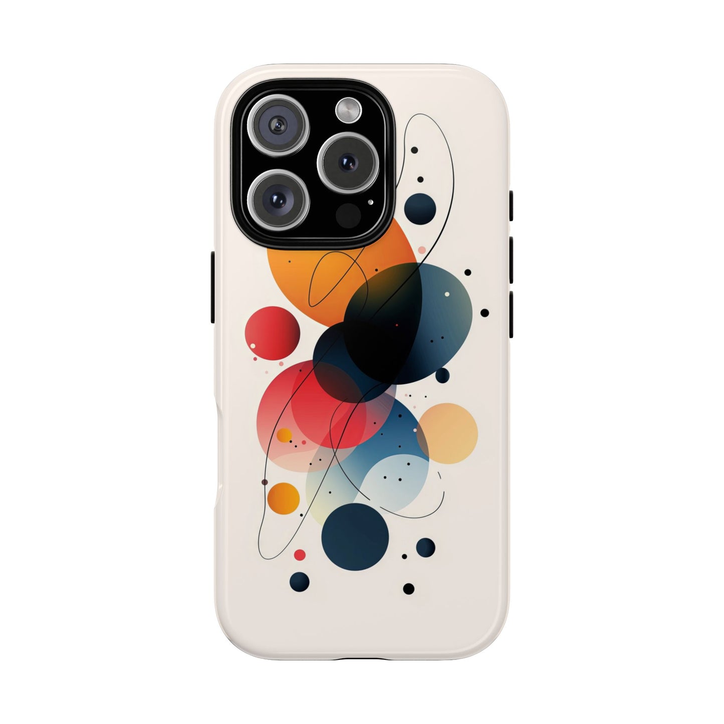 Galactic Echo – Abstract Minimalist Phone Case for iPhone, Samsung & Pixel