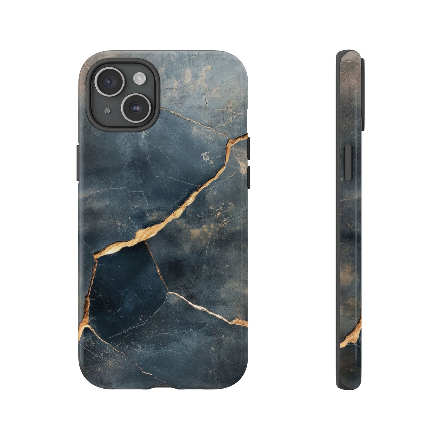 Cracked Marble Stone Phone Case for iPhone, Samsung & Google Pixel
