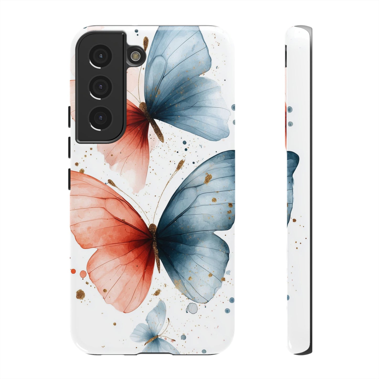 Golden Wings" – Elegant Butterfly Art Case for iPhone, google Pixel & Samsung