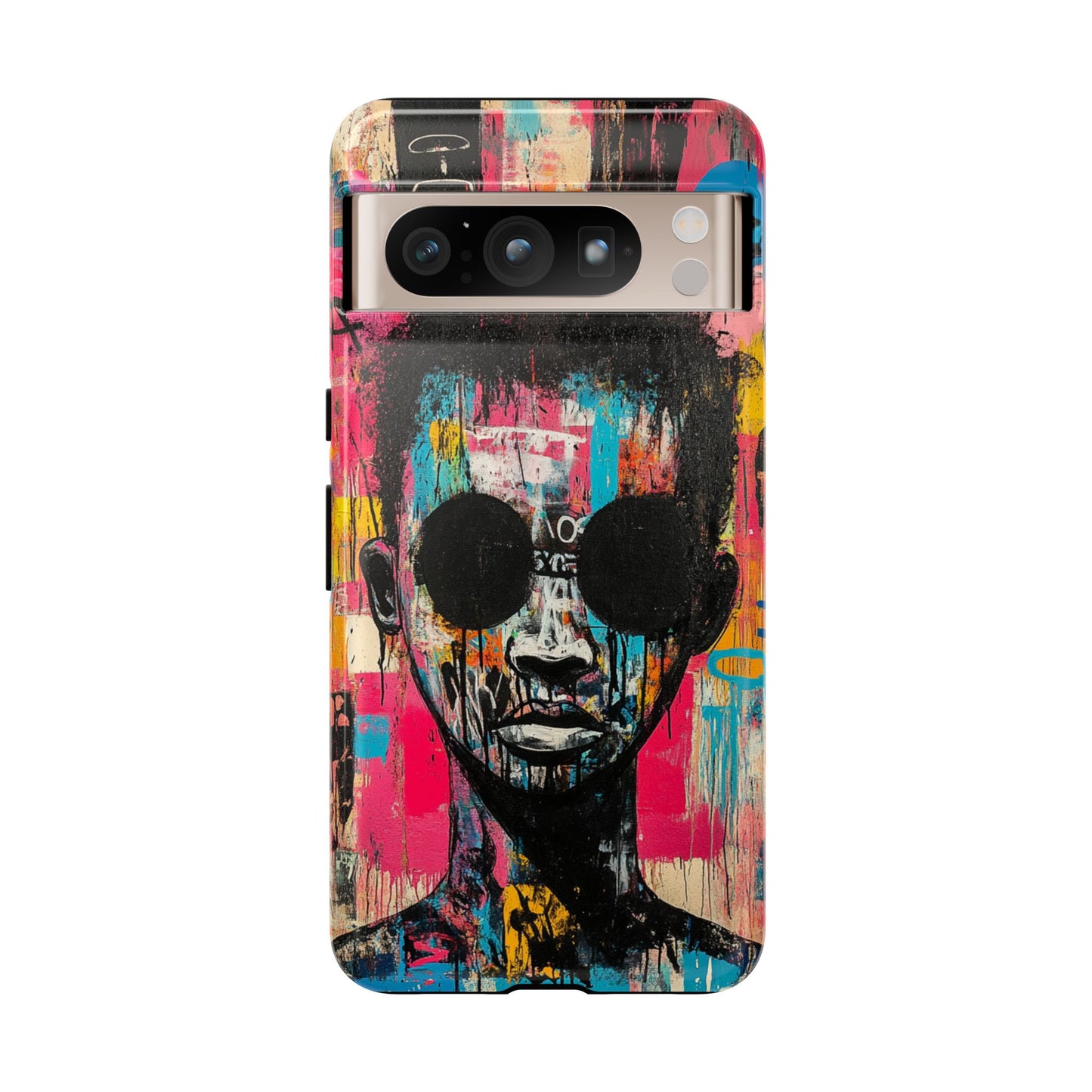 Basquiat Street Art Phone Case – Artistic Phone Protection - iPhone, Samsung & Google Pixel Cover - Artistic Painting Case, Art Lover Gift