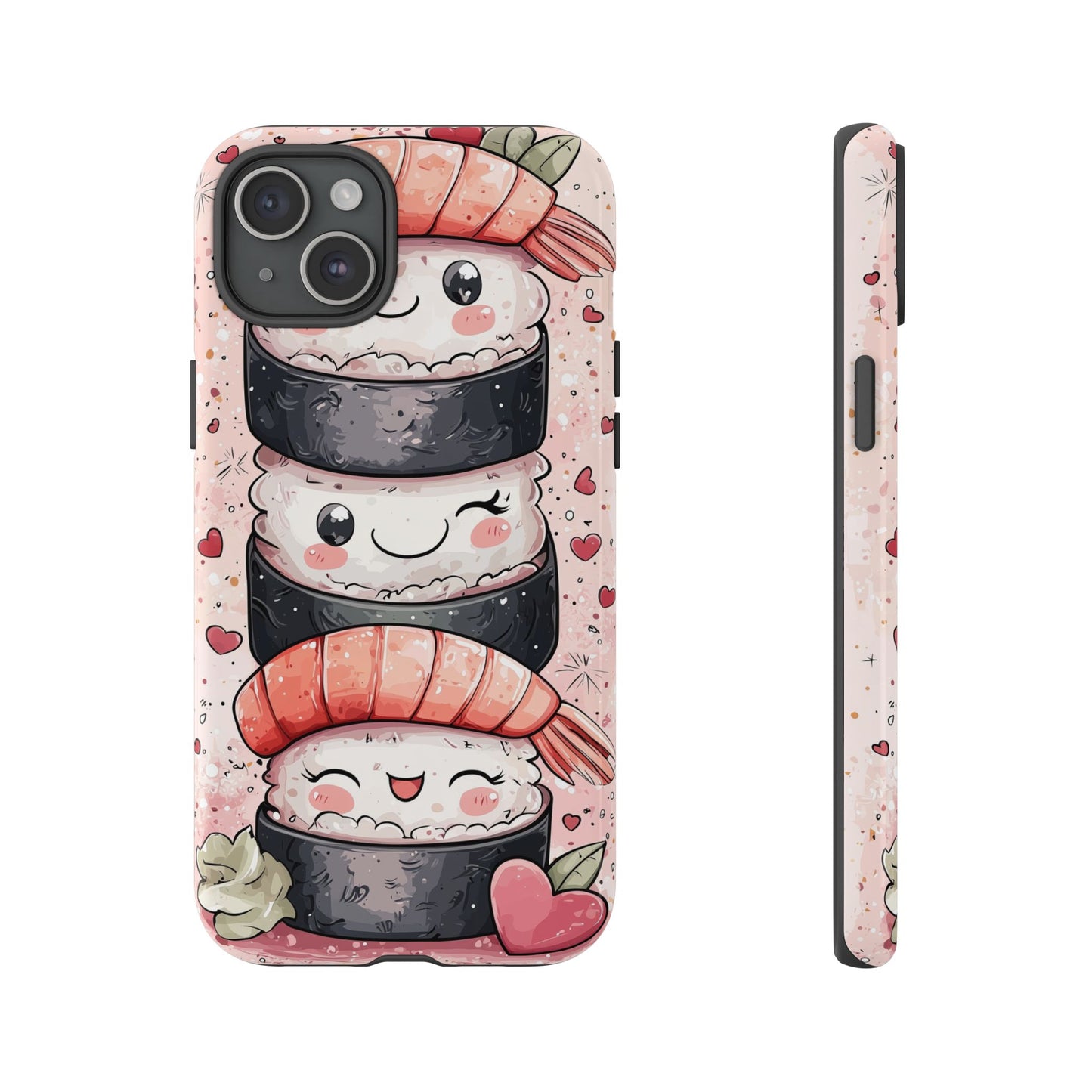 Anime Sushi Stack Phone Case β Cute & Tasty-Inspired Design for iPhone, Samsung, and Google Pixel
