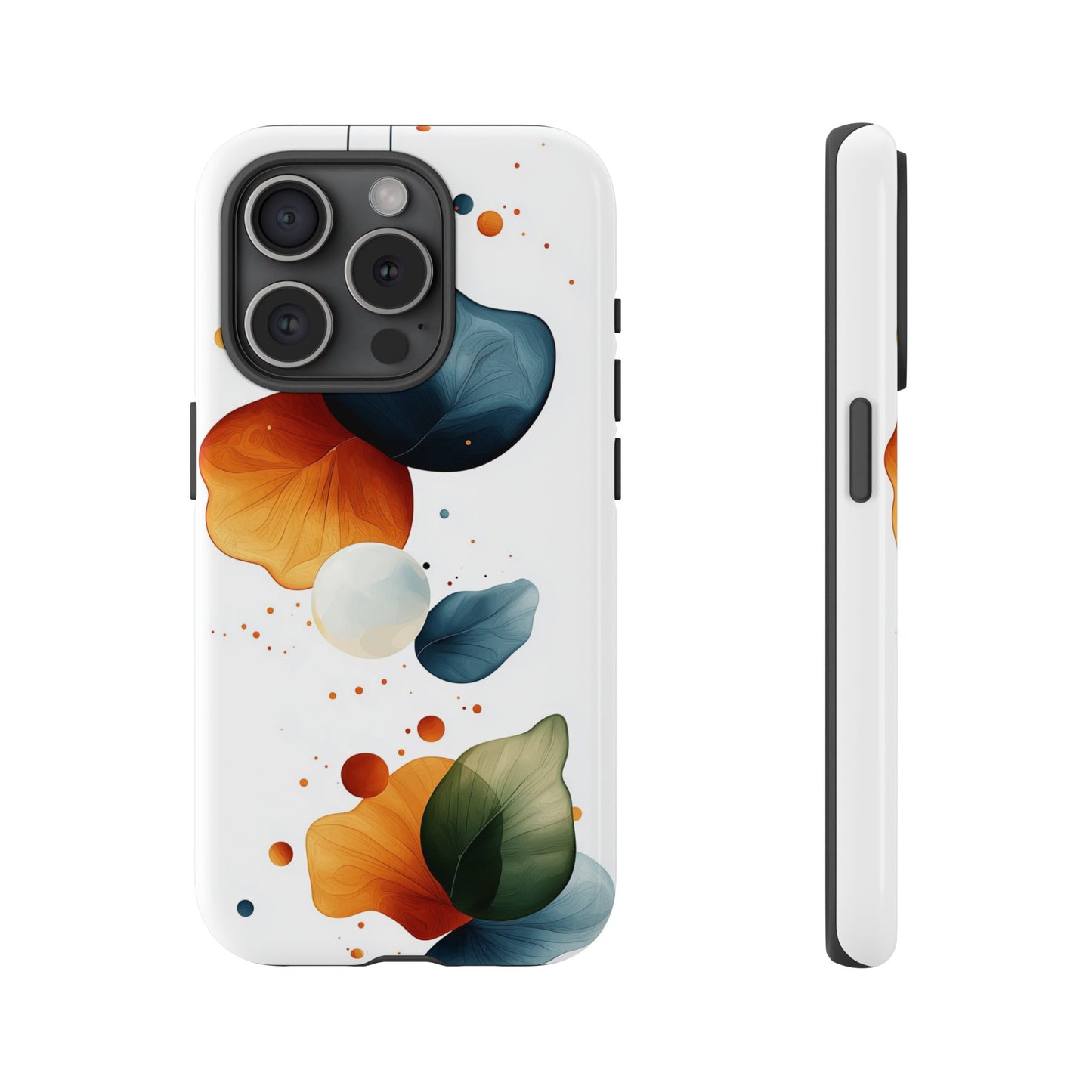 Orbital Bloom – Abstract Nature-Inspired Phone Case for iPhone, Google Pixel, Samsung