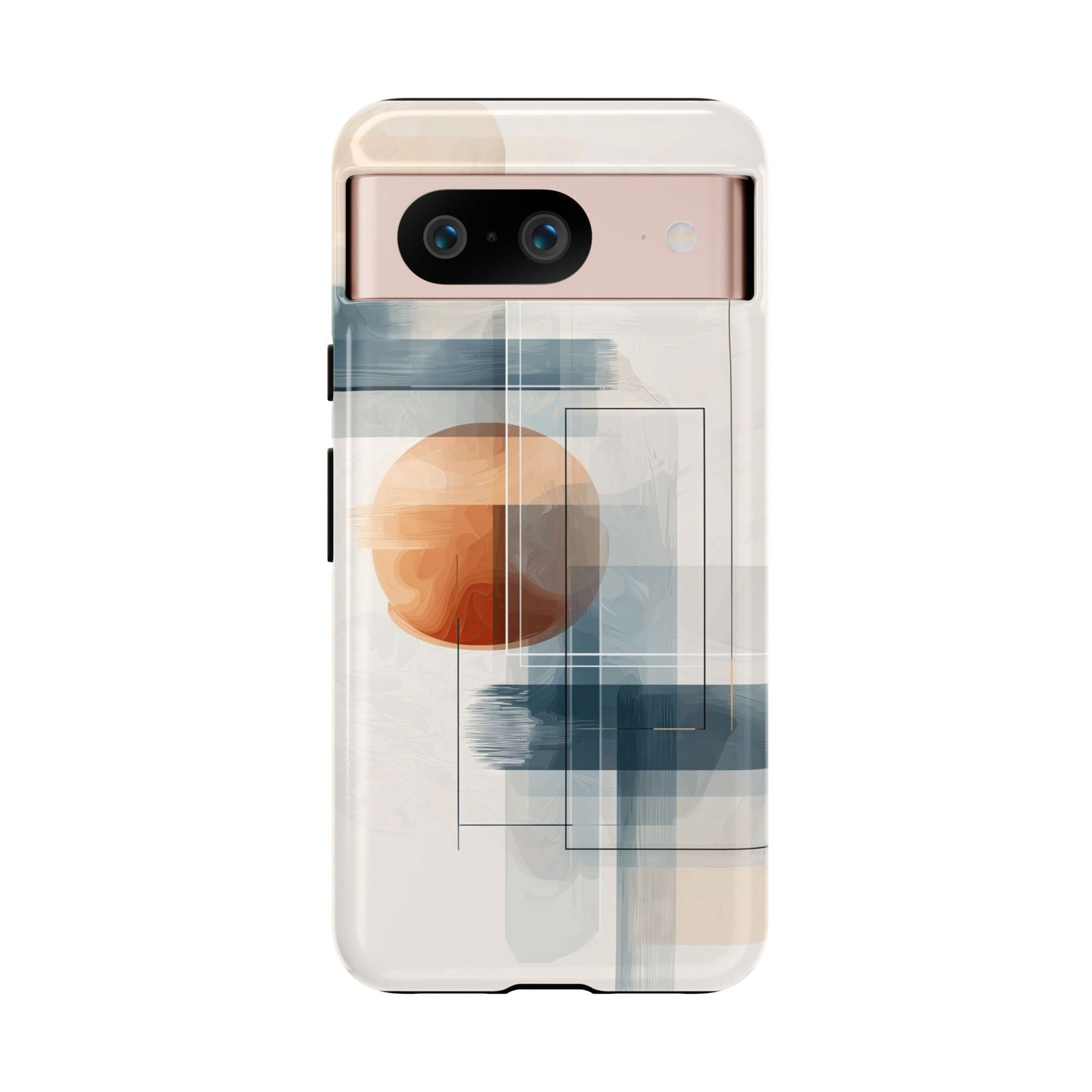 Urban Eclipse – Minimal Abstract Phone Case for iPhone, Samsung & Pixel