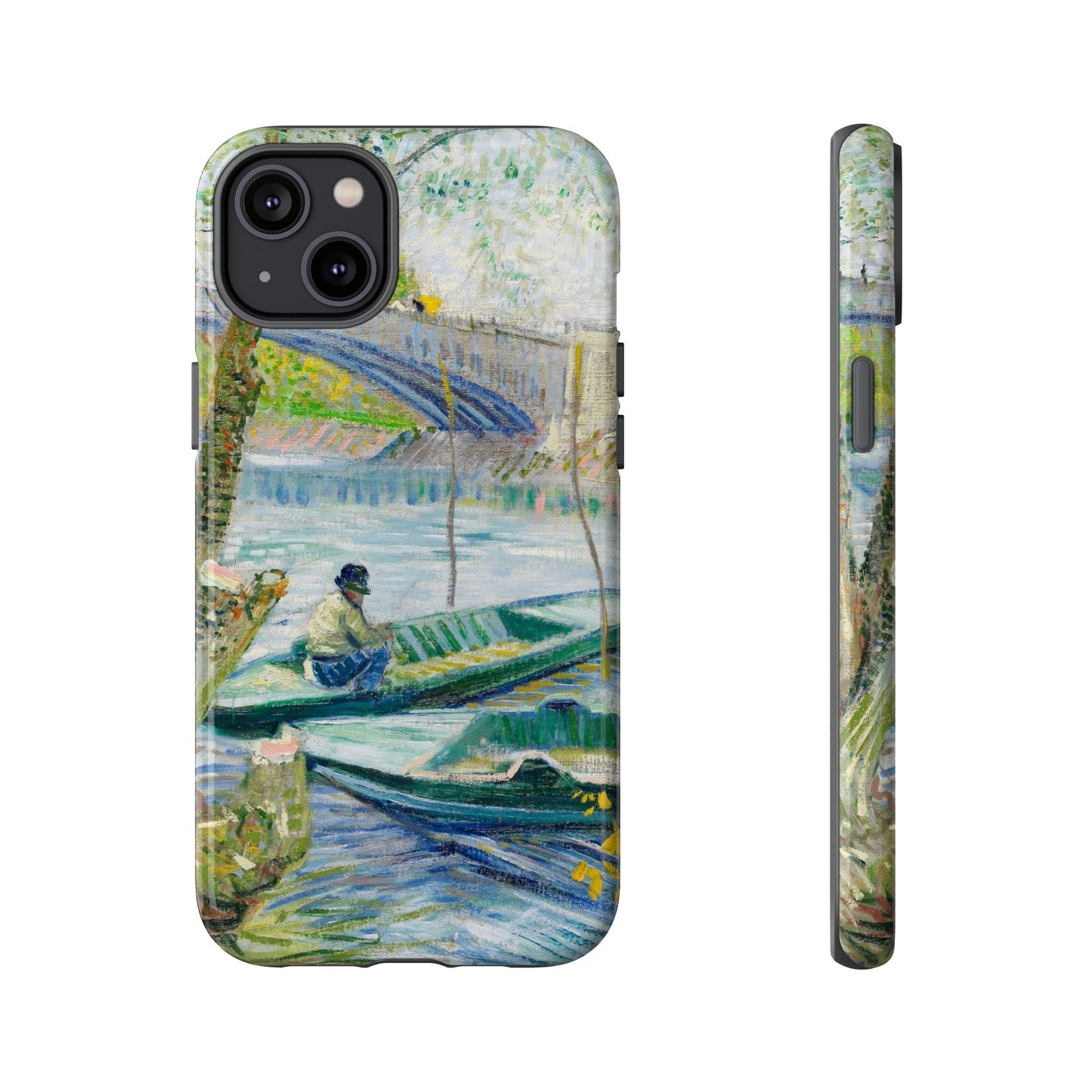 Vincent Van Gogh Fisherman Painting Phone Case - Art Case for iPhone, Samsung & Google Pixel
