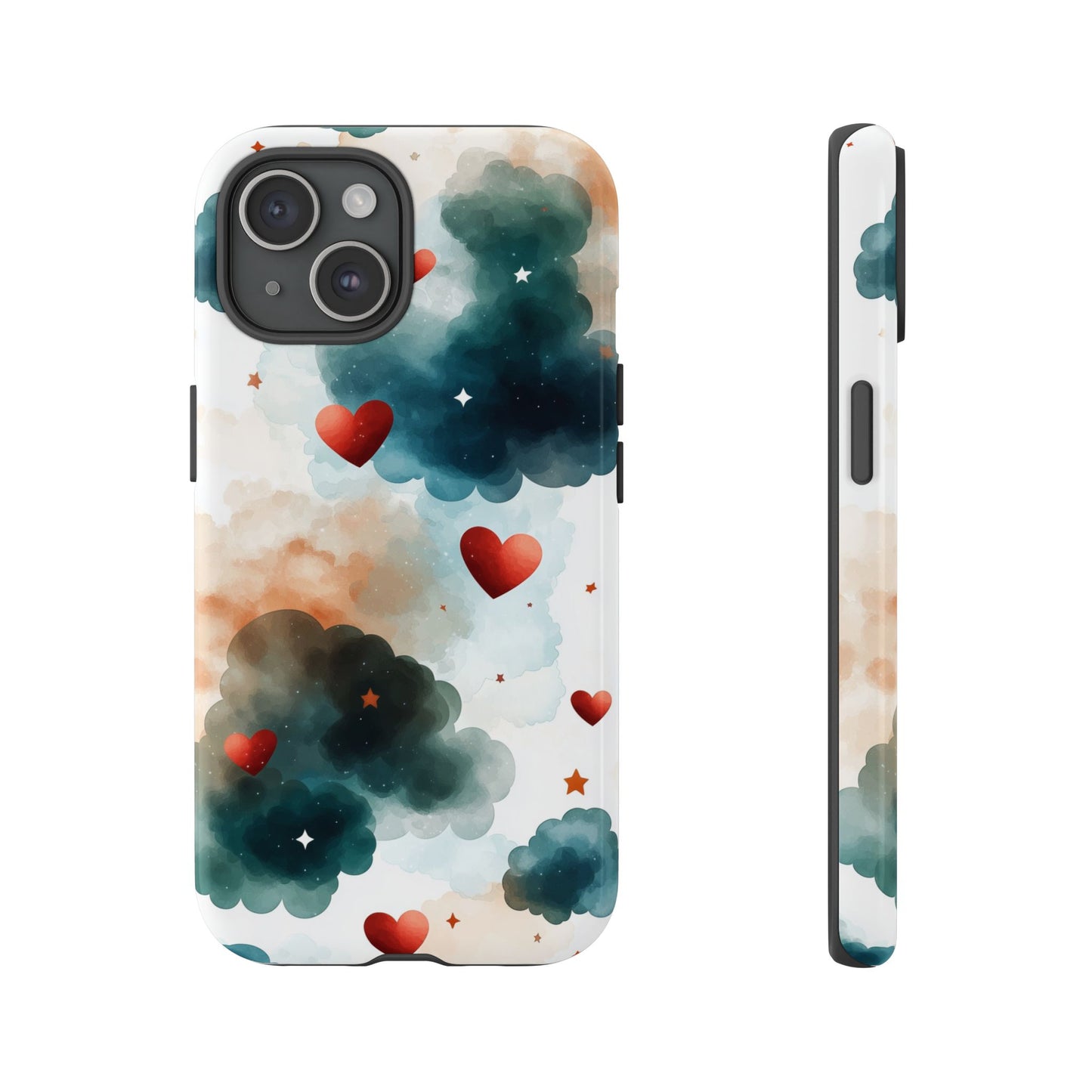 Celestial Heart Drift - Anime Aesthetic Phone Case for iPhone, Samsung, Google Pixel