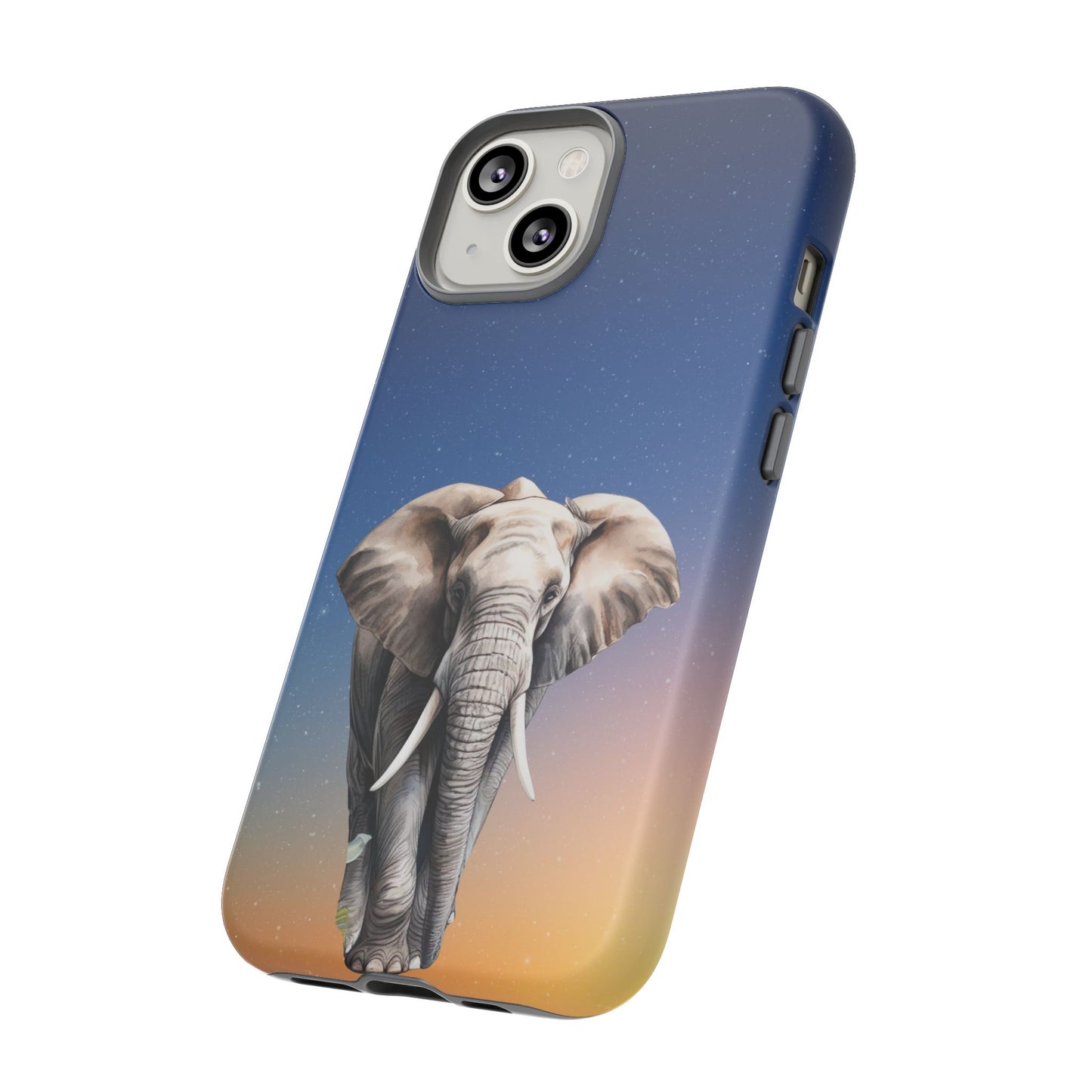 Celestial Elephant Mobile Cover – Dreamy Night Sky Aesthetic
