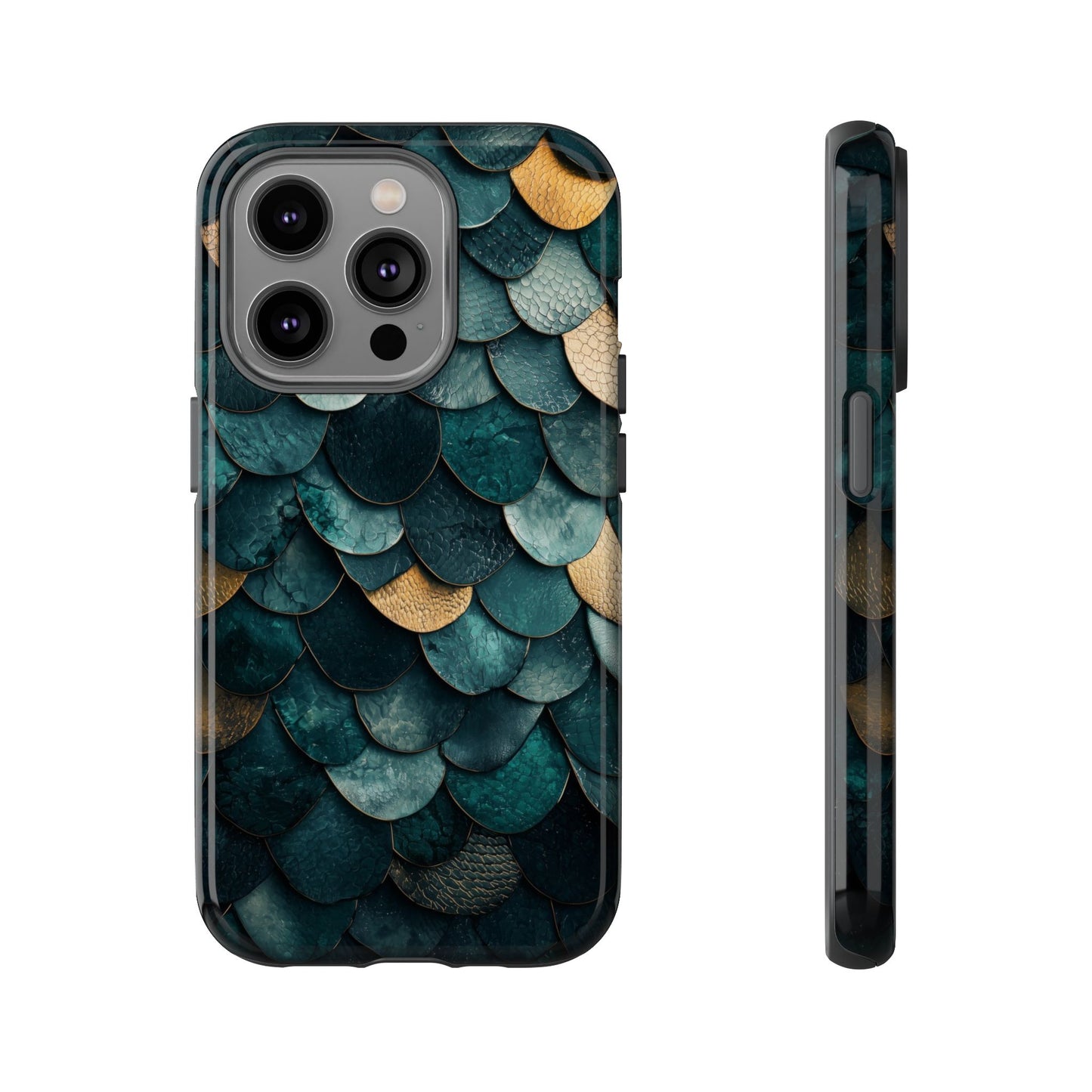 Midnight Scales Snakeskin Phone Case for iPhone, Samsung & Google Pixel