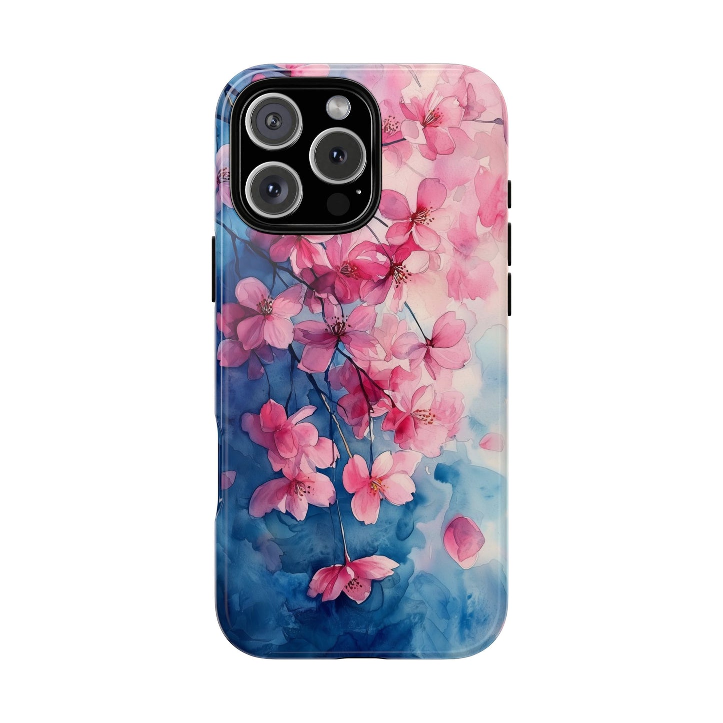Pastel Petal Rain Watercolor Phone Case for iPhone, google Pixel & Samsung