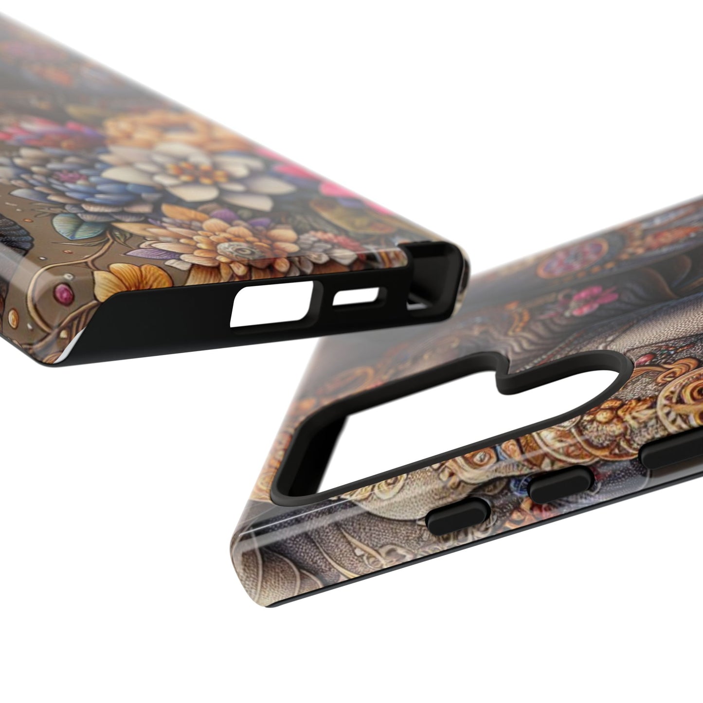 Royal Ornate Elephant Mobile Cover – Luxurious Bohemian Art
