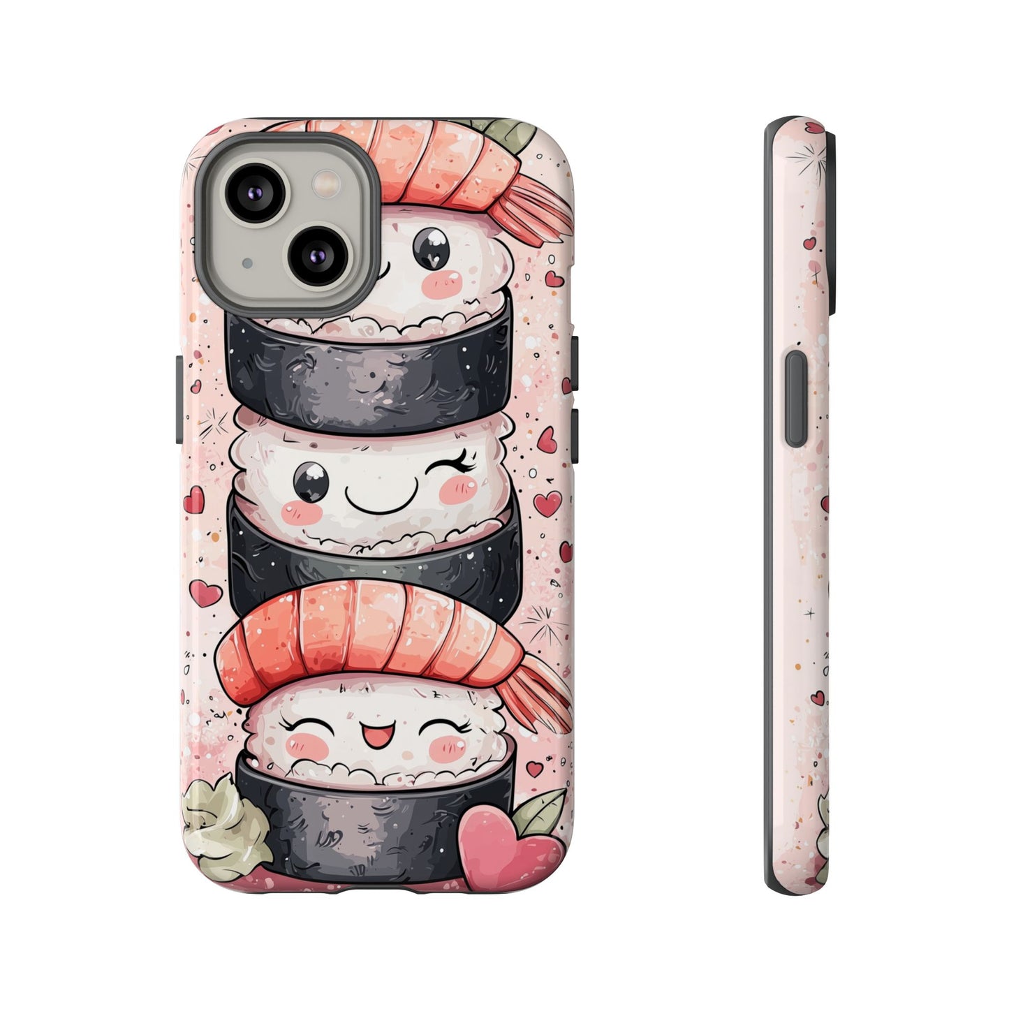 Anime Sushi Stack Phone Case β Cute & Tasty-Inspired Design for iPhone, Samsung, and Google Pixel
