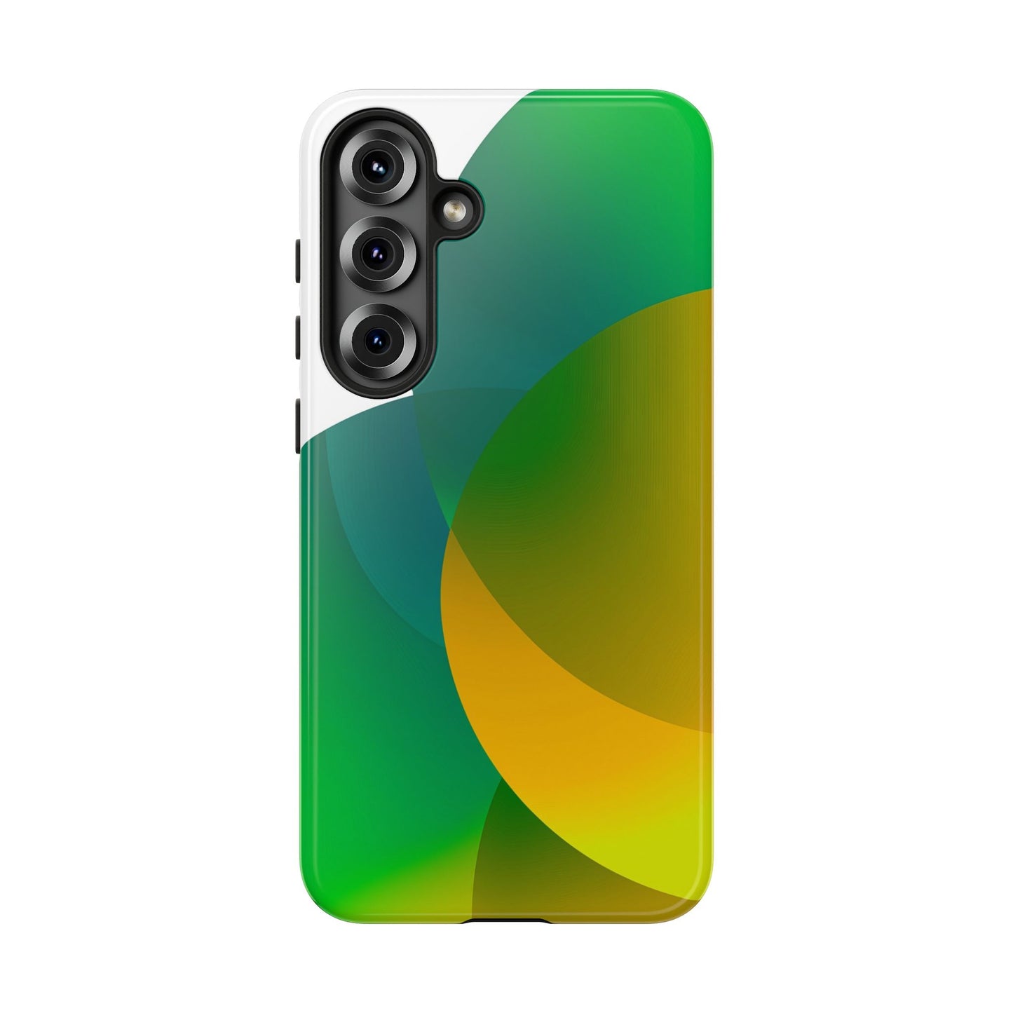 Verdant Bloom – Abstract Gradient Phone Case for iPhone, Samsung & Pixel