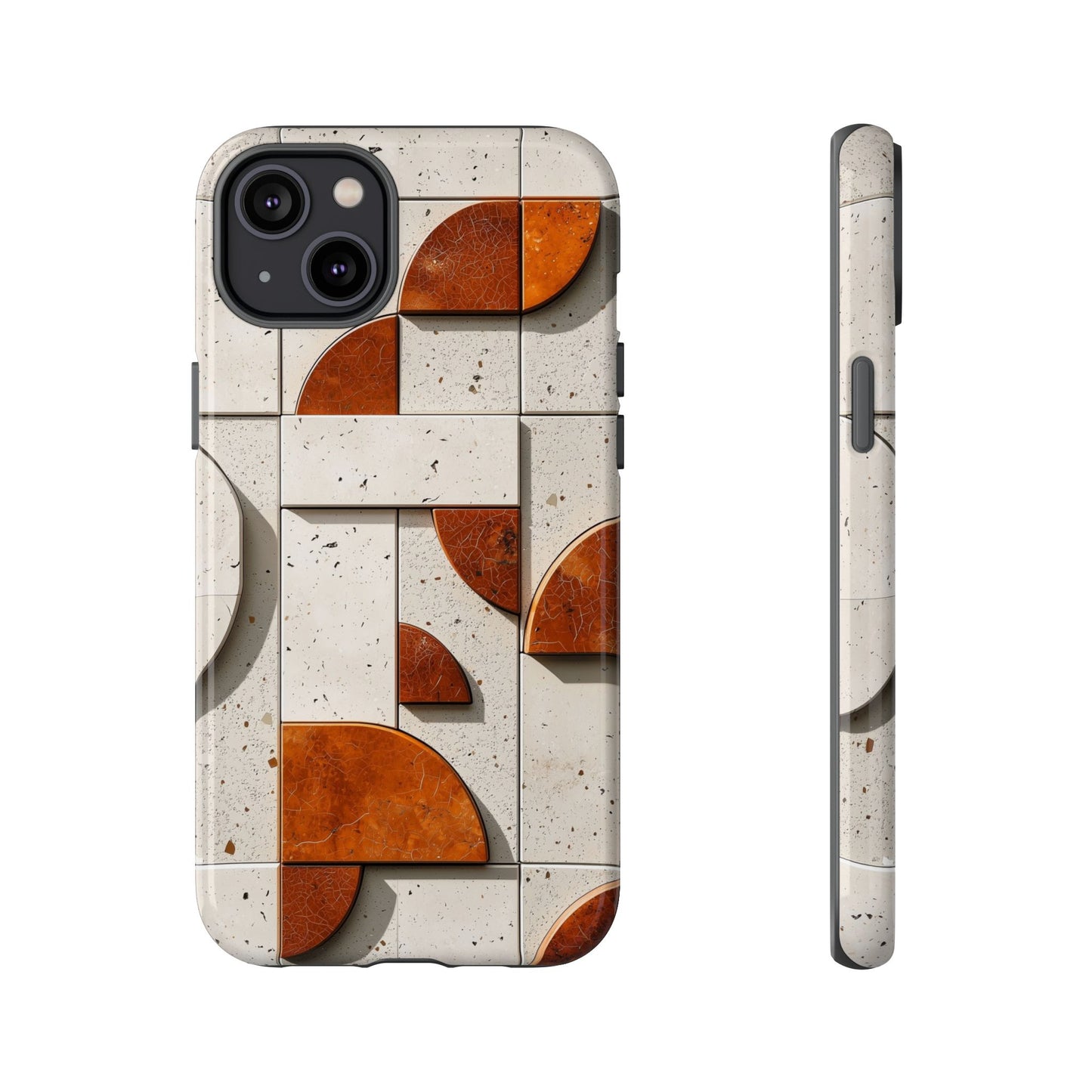 Modern Terrazzo Grid Phone Case β Abstract & Stylish for iPhone, google Pixel & Samsung