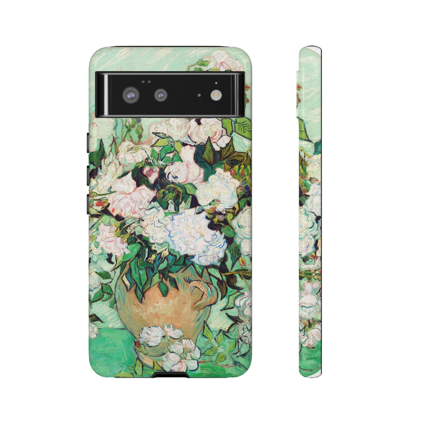 Van Gogh Flower Vase Phone Case - iPhone, Samsung & Pixel Cover - Artistic Painting Case