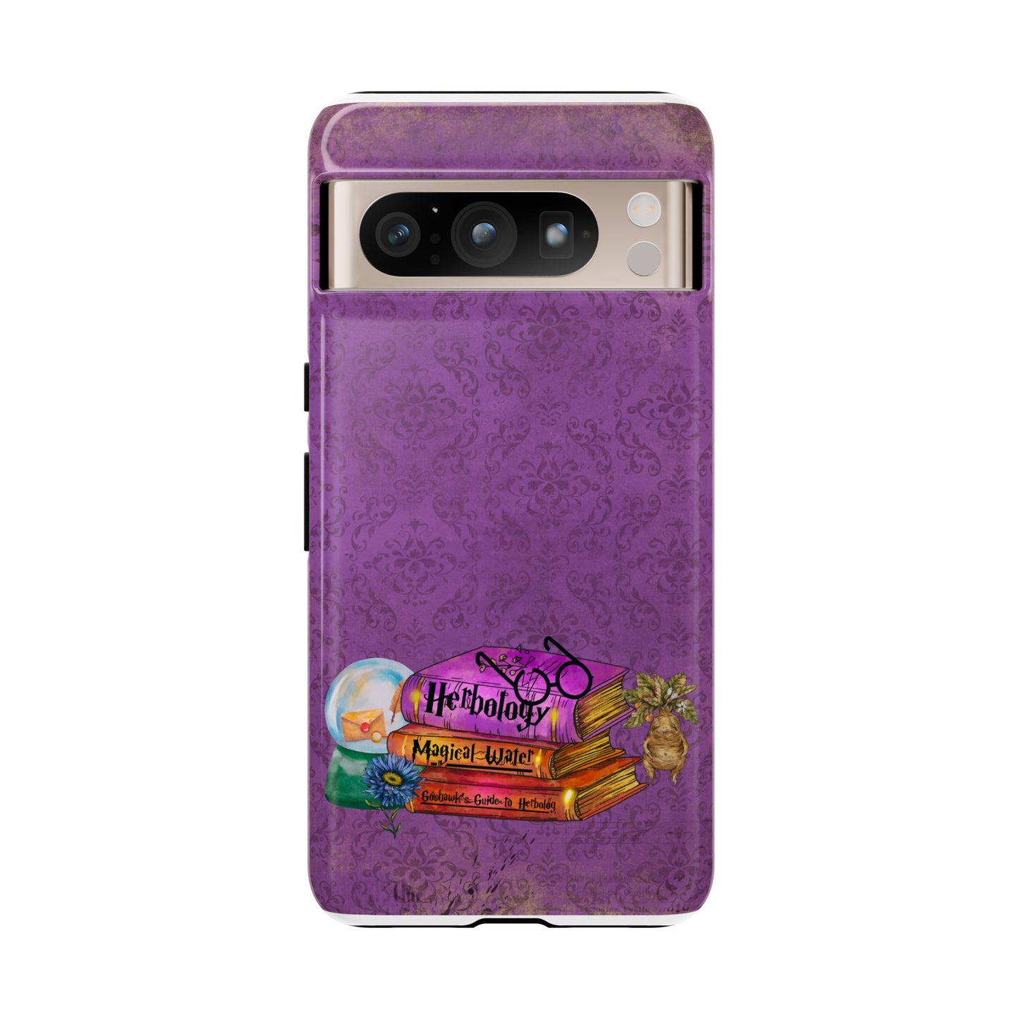 Herbology, Magical Water Witchy Phone Case for iPhone, Samsung & Google Pixel, Books Lover Gift