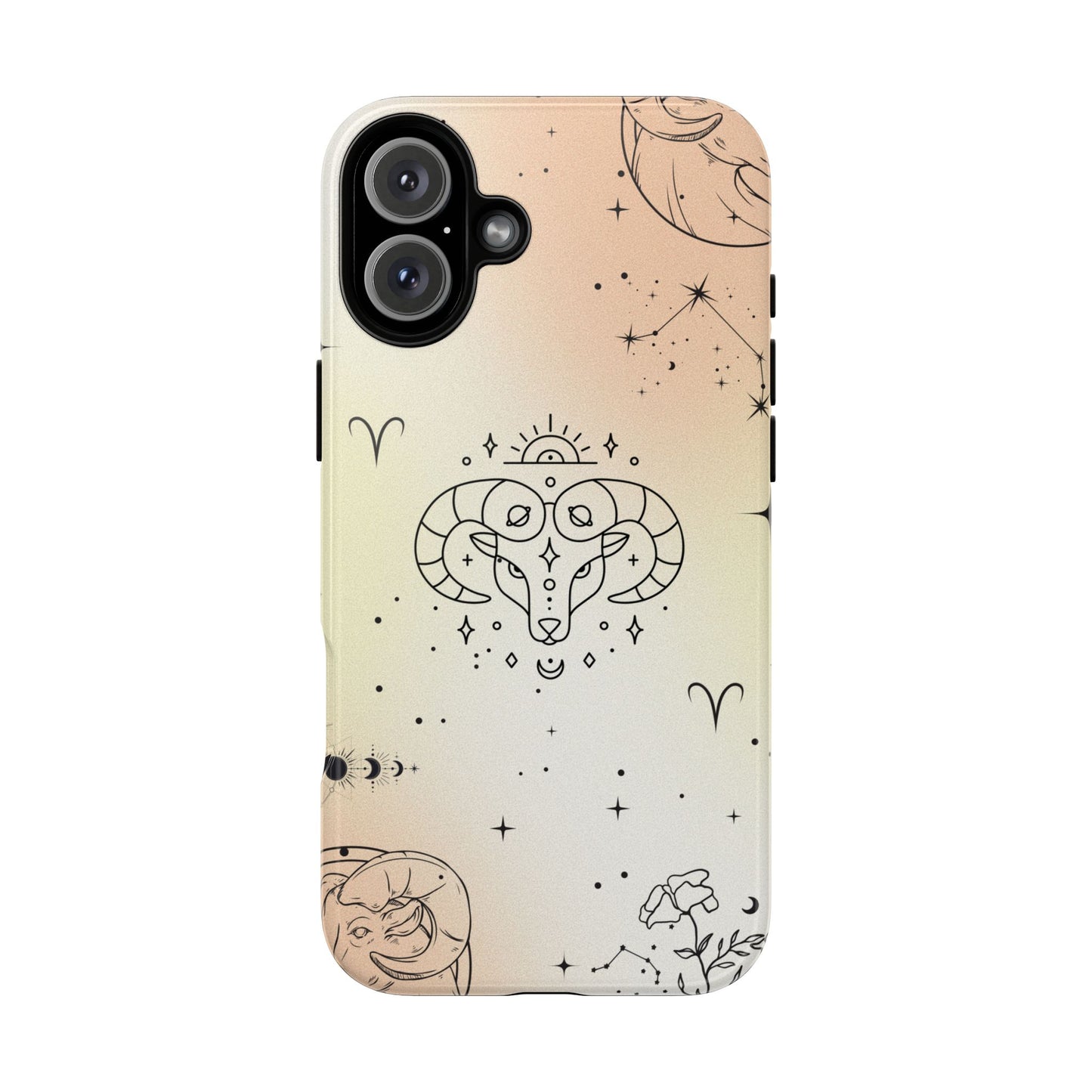 Aries Zodiac Sign Phone Case β Bold & Fiery Design for iPhone, Samsung & Google Pixel