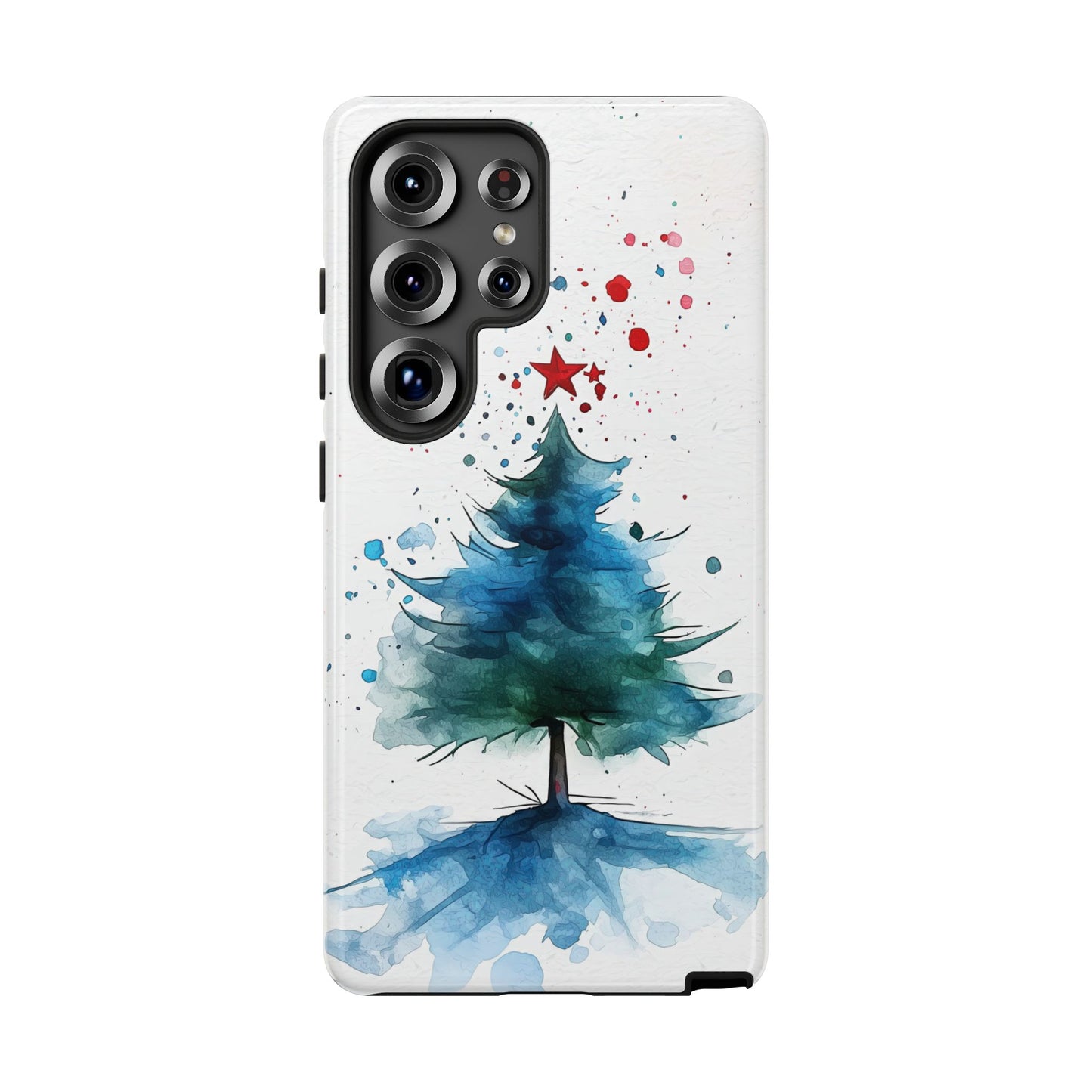 Winter Bloom – Watercolor Tree Art Case for iPhone, Pixel & Samsung