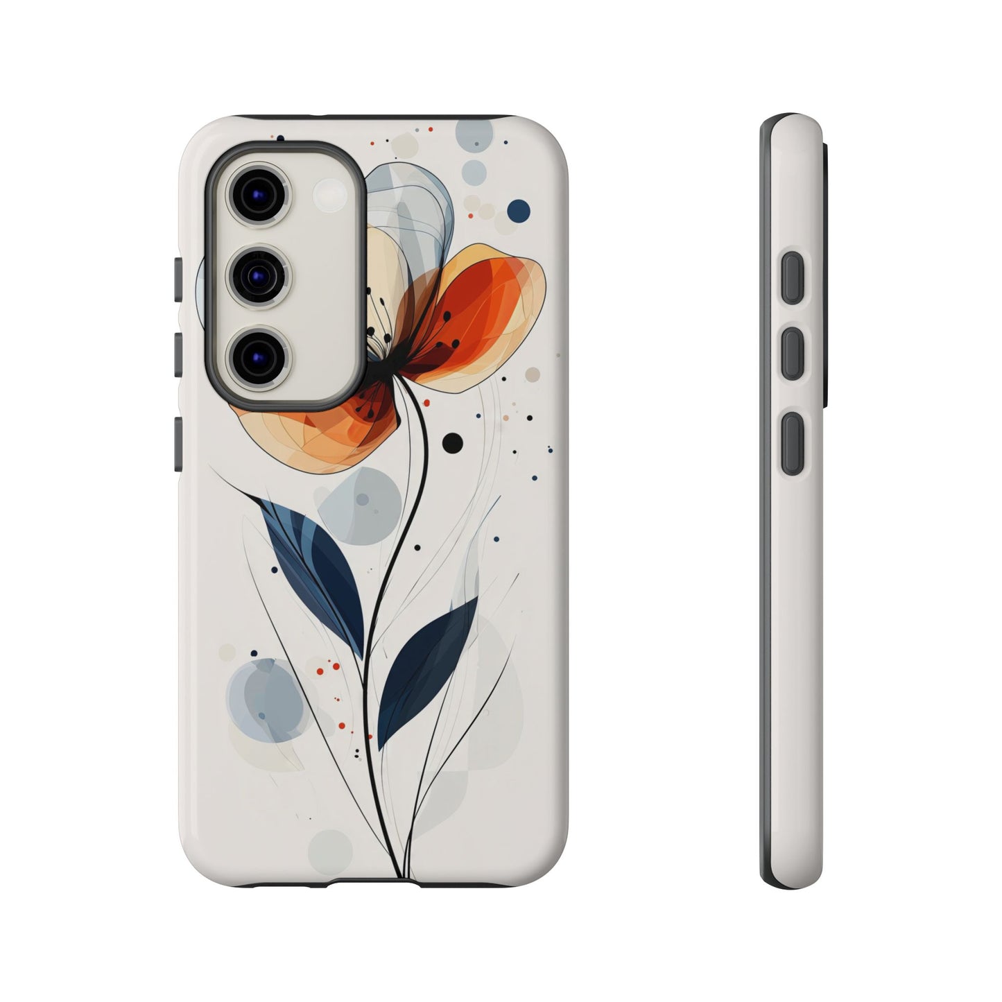 Bloom in Motion – Artistic Floral Phone Case for iPhone, Pixel & Samsung