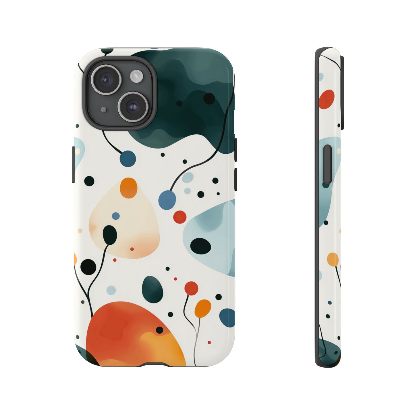 Neural Bloom – Organic Abstract Art Phone Case – iPhone, Google Pixel, Samsung