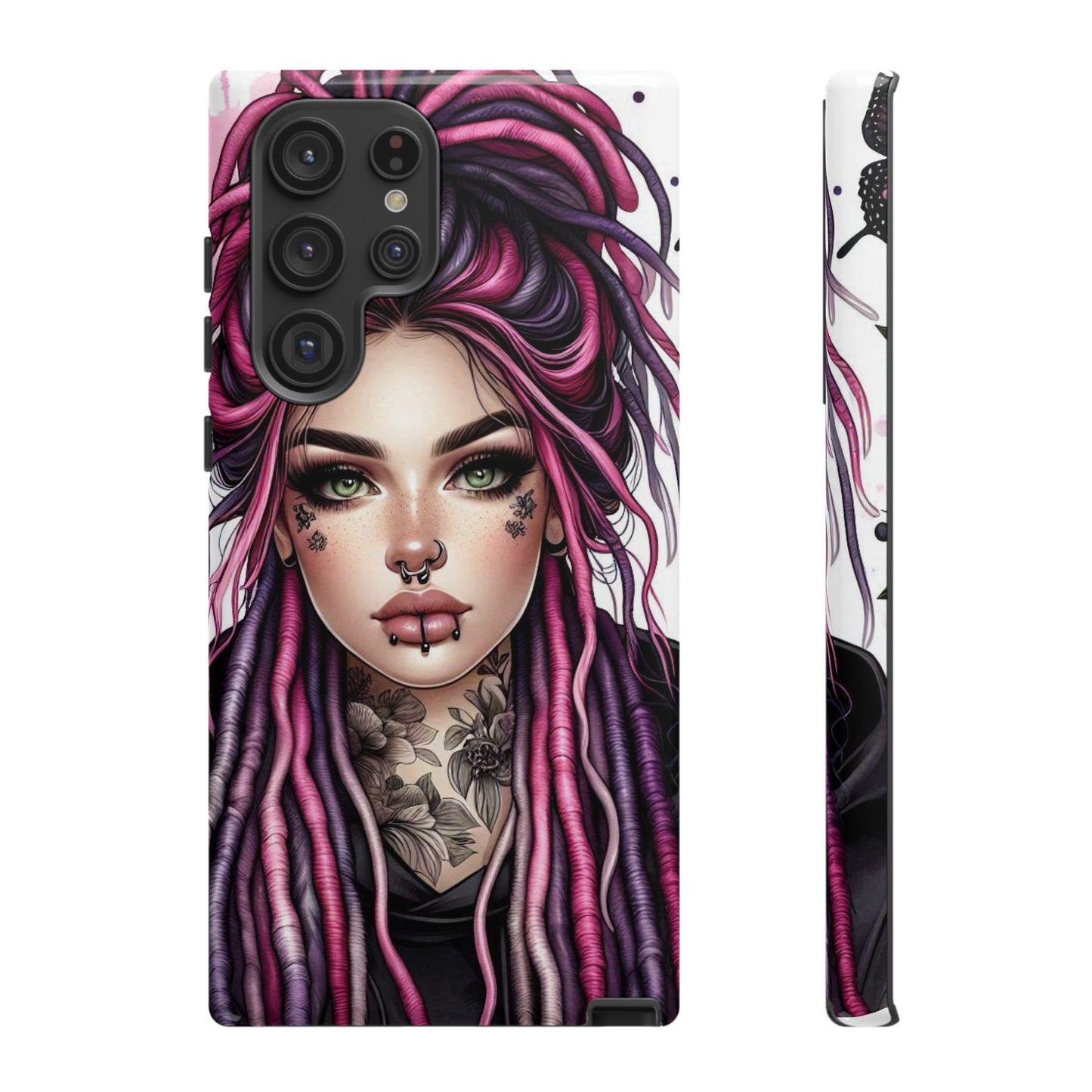 Neon Gothic Beauty Mobile Case