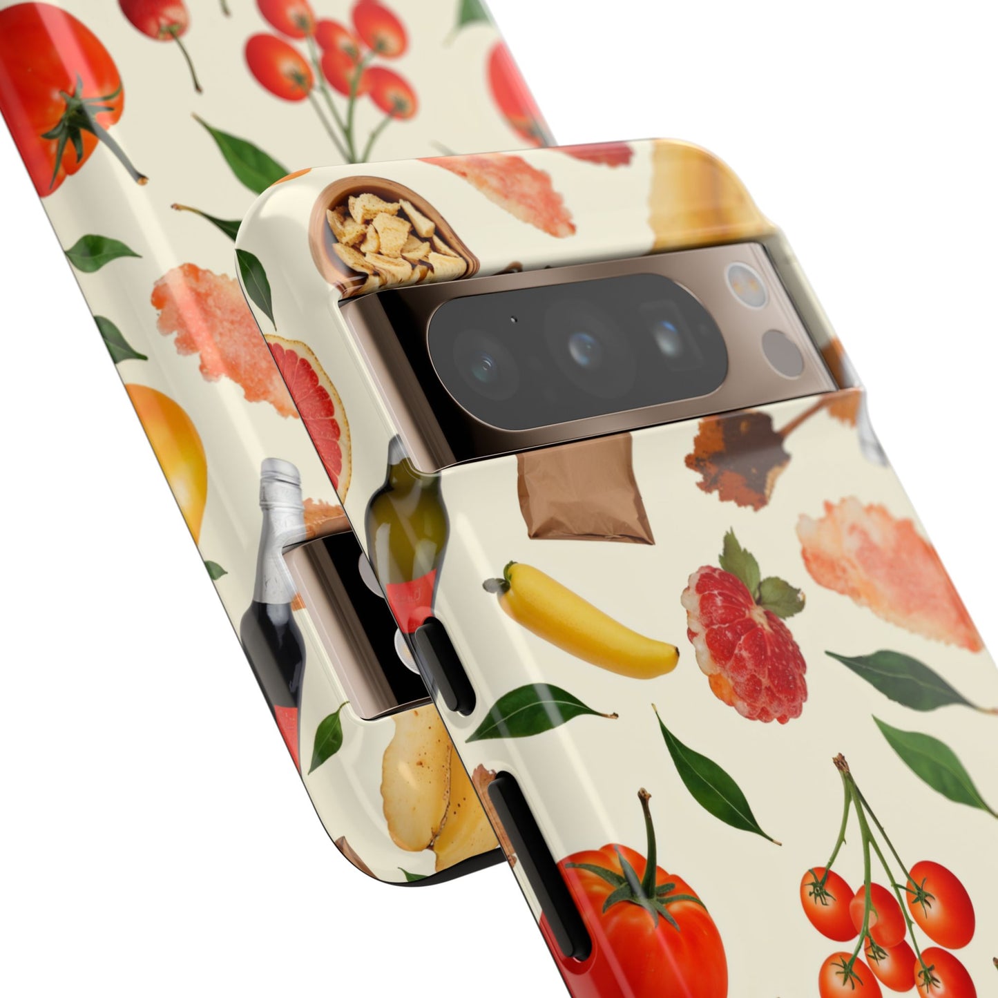 Fresh Fruits & Veggies Pattern Phone Case