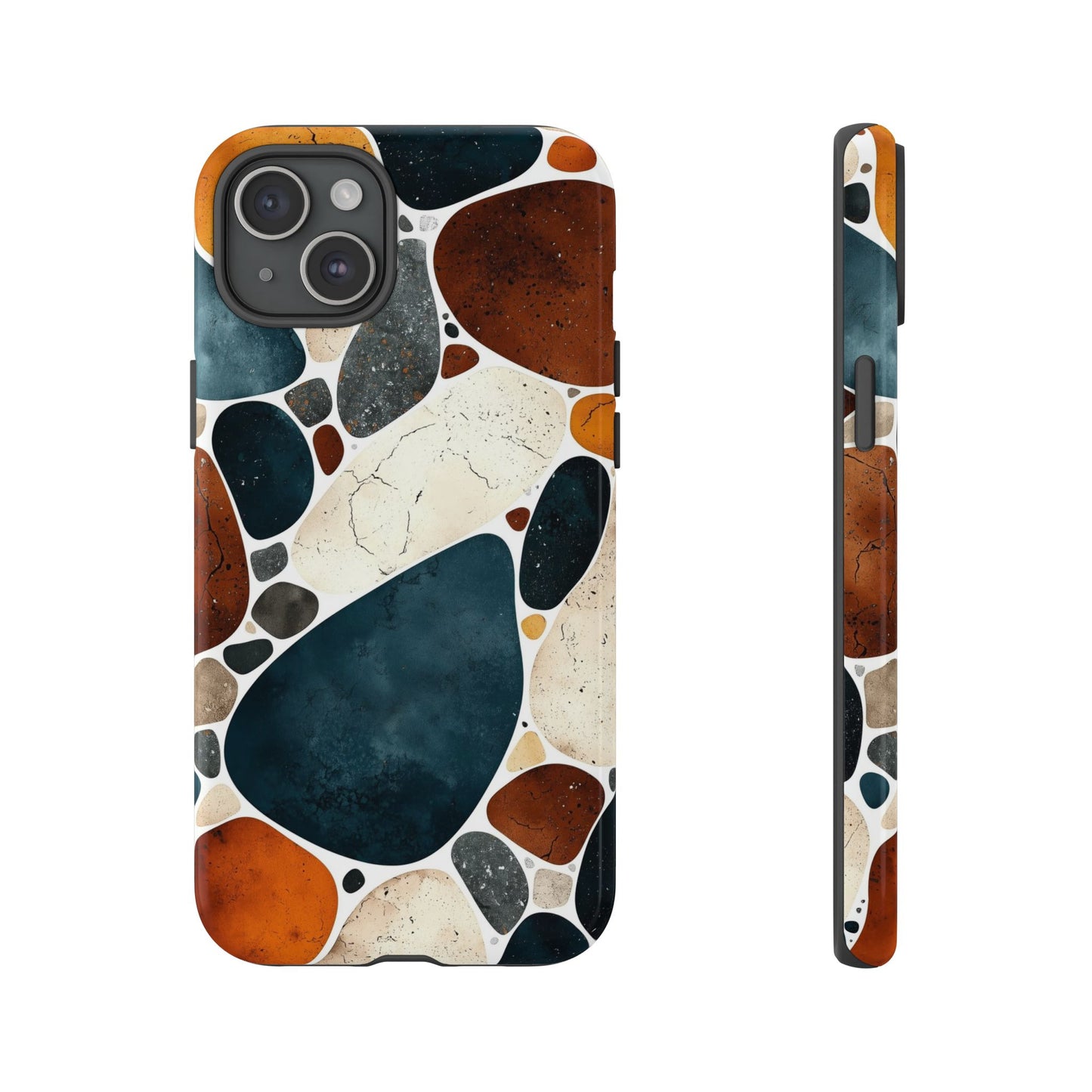 Rustic Charm Terrazzo Phone Case for iPhone, Pixel & Samsung