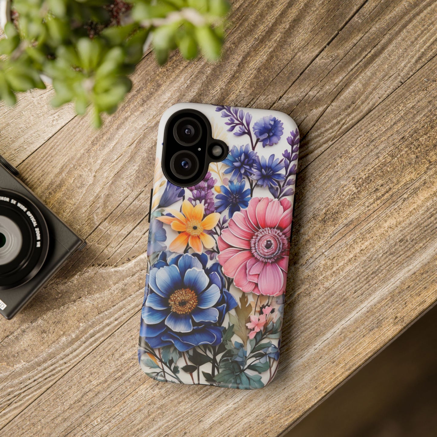 Elegant Floral Bouquet Mobile Case – Vibrant Botanical Art