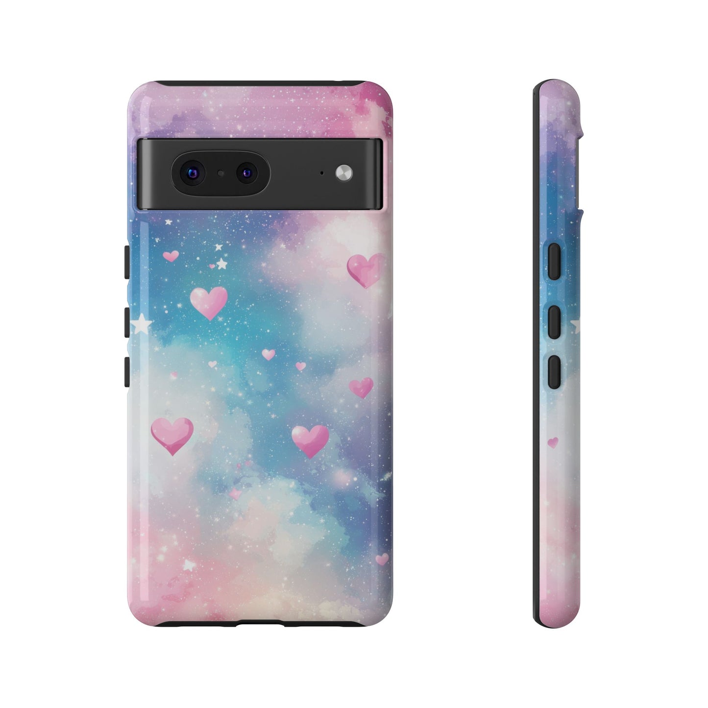 Cosmic Love - Dreamy Anime Phone Case for iPhone, Samsung, Google Pixel