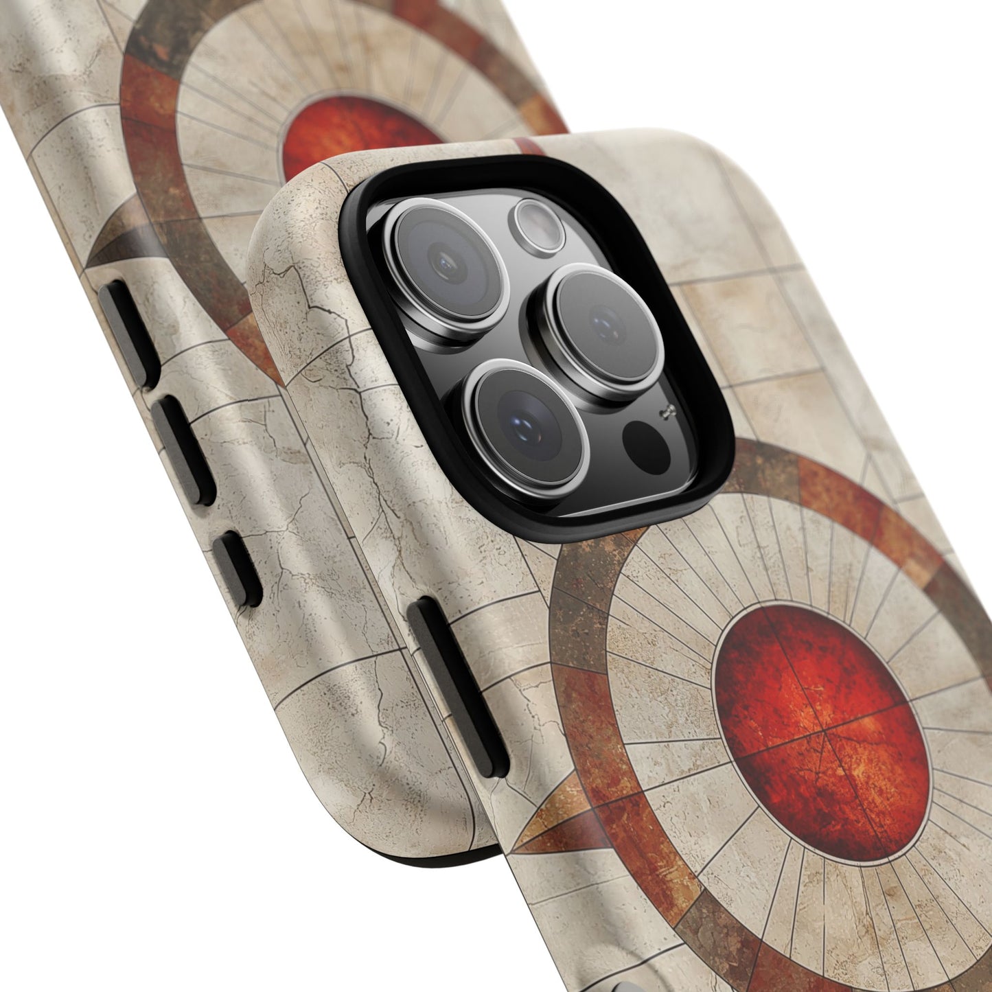 Boho Stone Compass Phone Case for iPhone, Pixel & Samsung