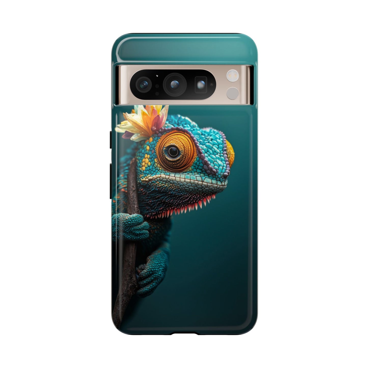 Color Shift Chameleon – Vibrant Reptile Skin Phone Case for iPhone, Pixel & Samsung