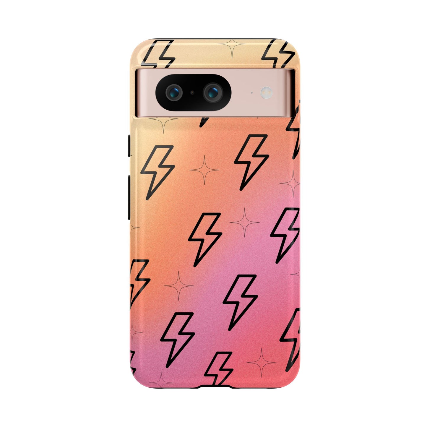 Retro Thunder Phone Case ⚡ Vintage Aesthetic for iPhone, Samsung & Pixel