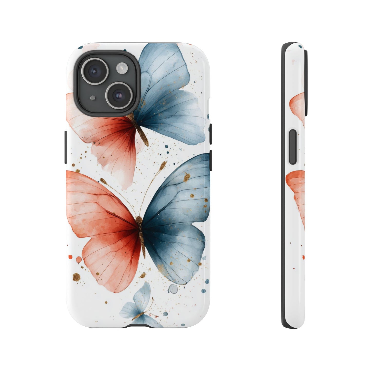 Golden Wings" – Elegant Butterfly Art Case for iPhone, google Pixel & Samsung