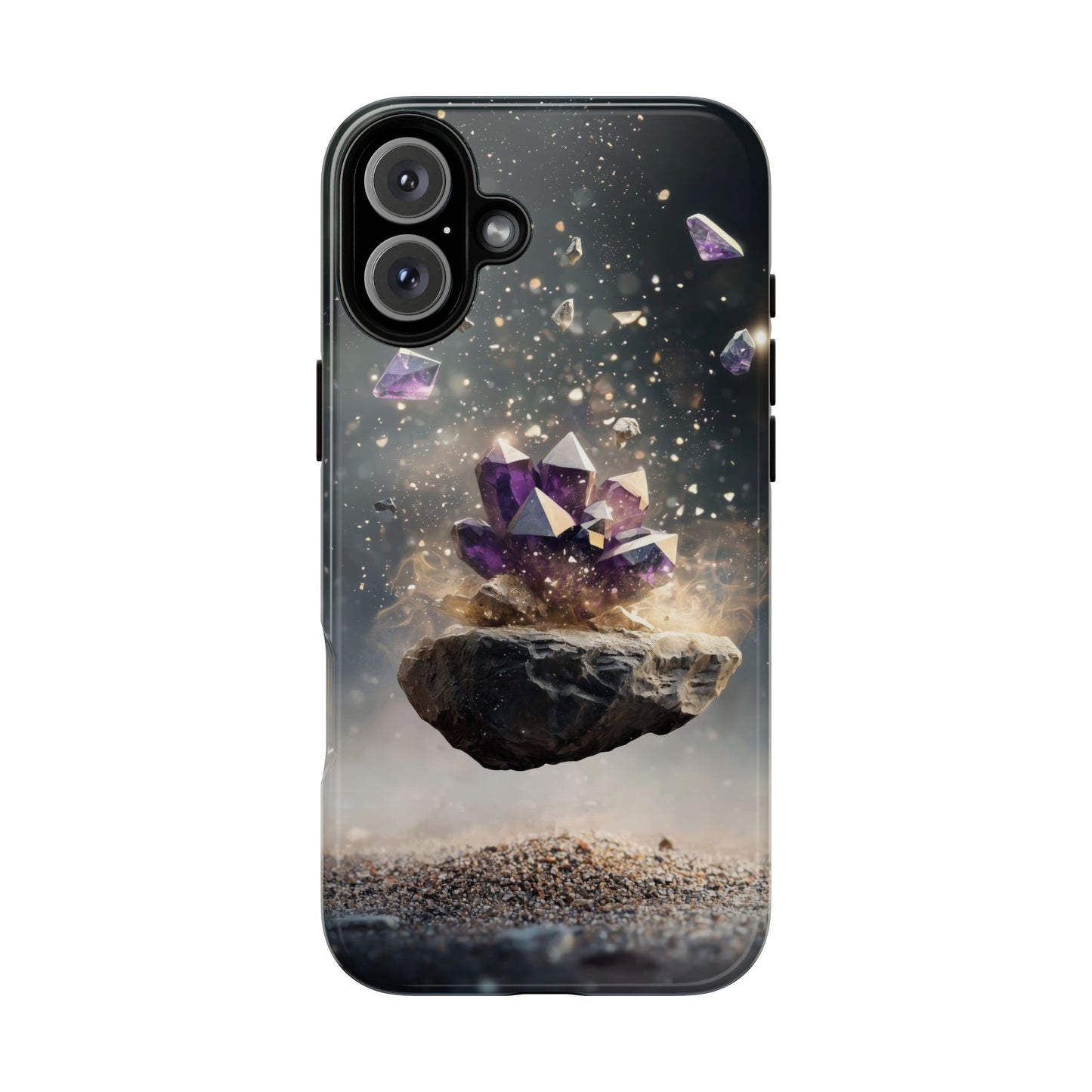 Mystic Amethyst Stones Phone Case for iPhone, Samsung & Google Pixel