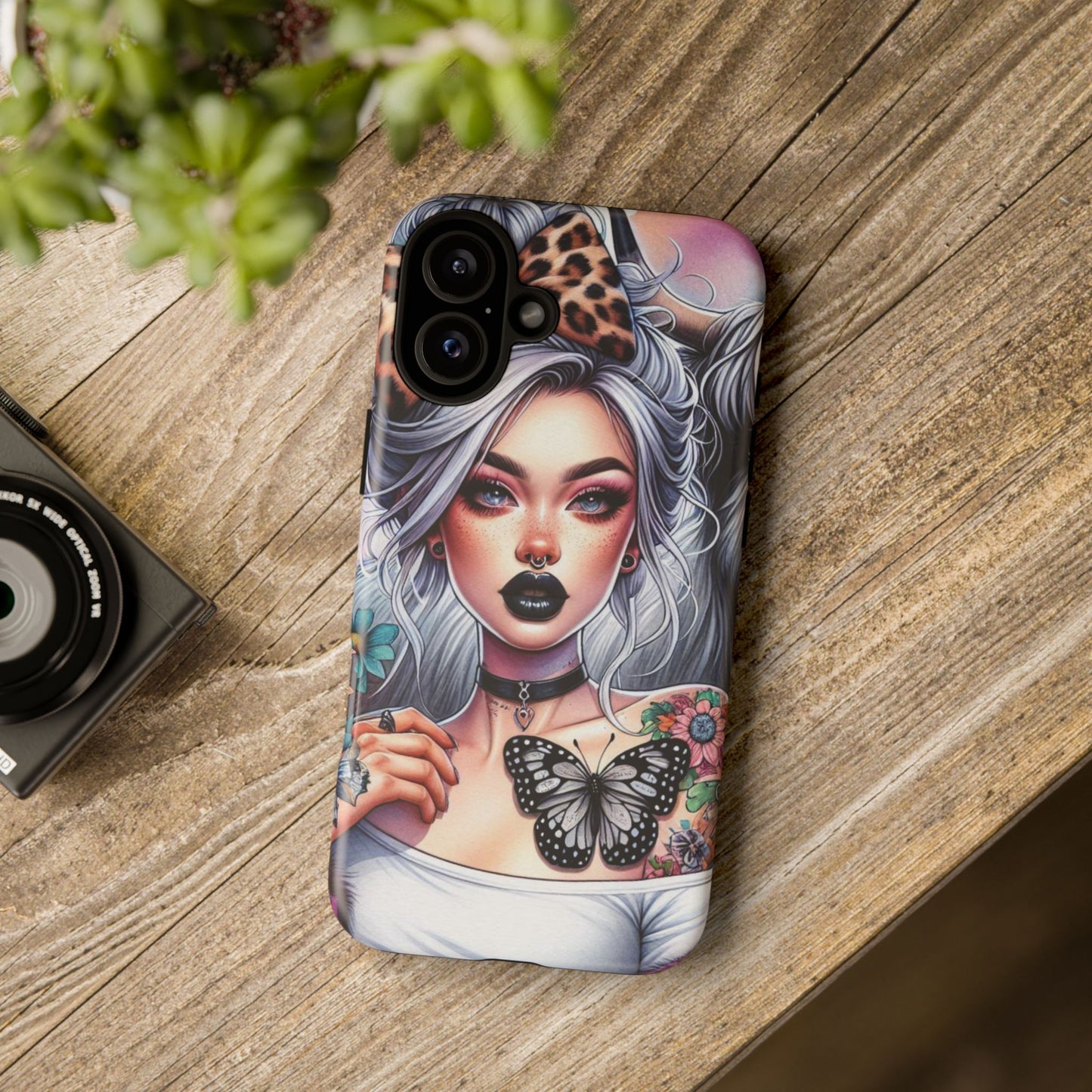 Wild Spirit – Gothic Chic & Nature Fusion Mobile Cover