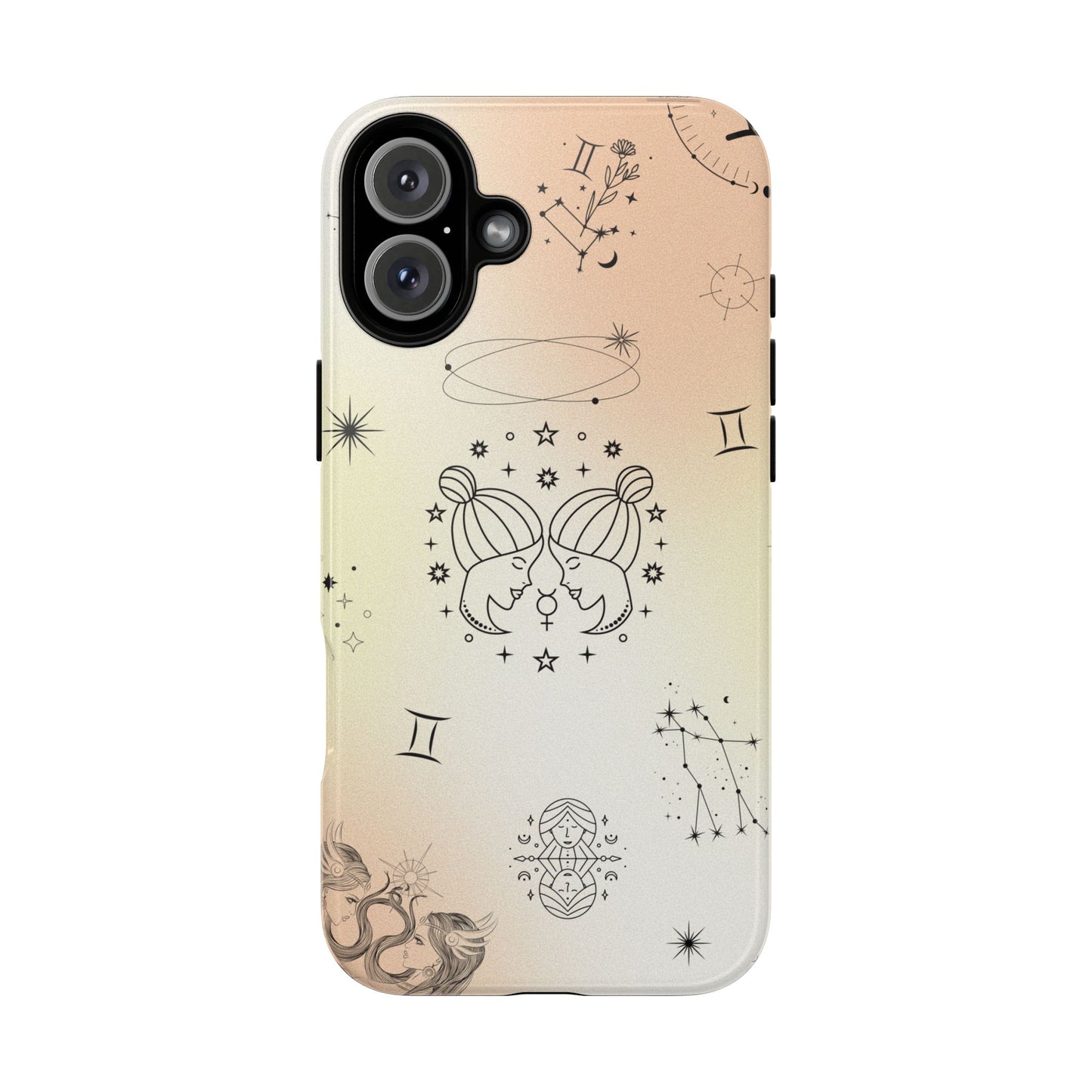 Gemini Zodiac Sign Phone Case β Playful & Dynamic Design for iPhone, Samsung & Google Pixel