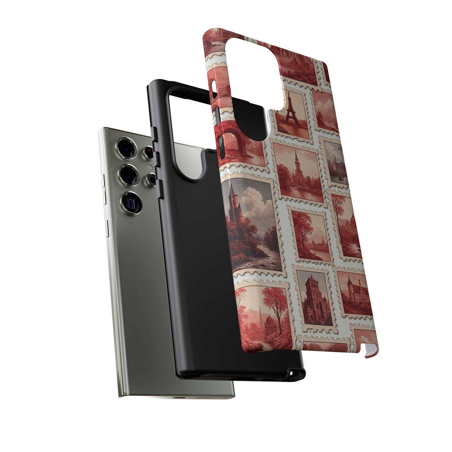 Vintage Postcard Stamps Phone Case