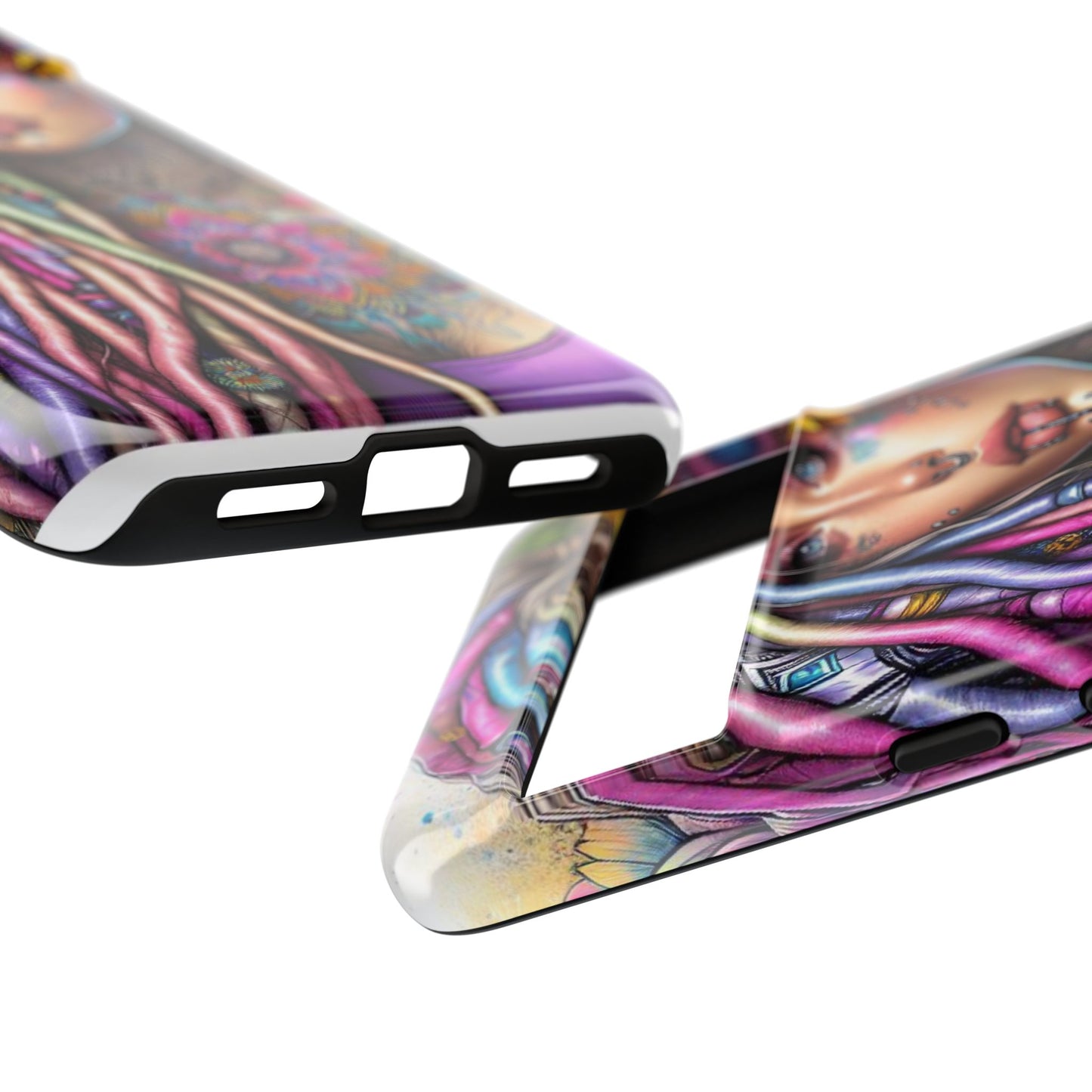 Boho Mandala Goddess – Ethereal Tattoo Art Mobile Cover