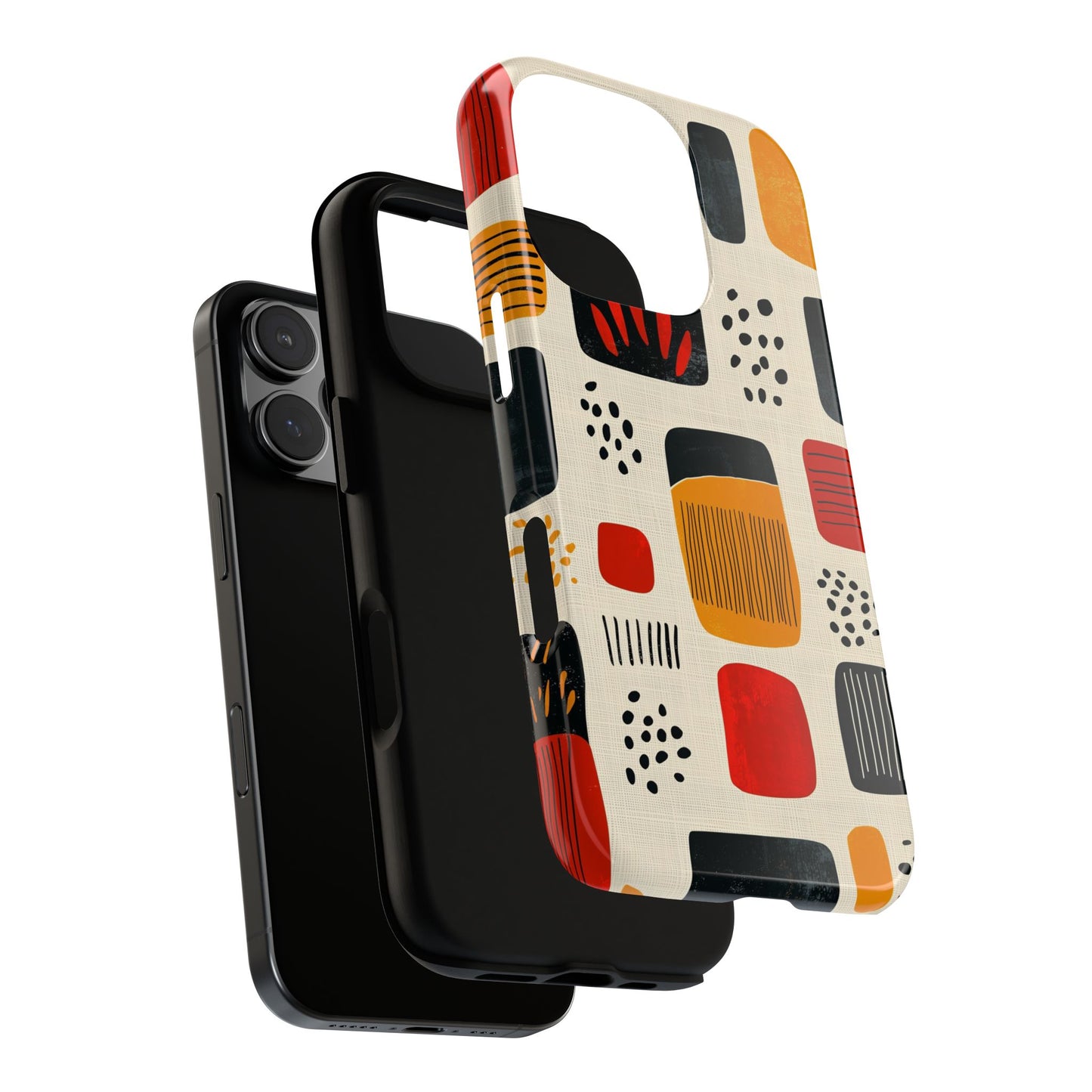 Boho Vibes – Abstract Tribal Pattern Phone Case for iPhone, Pixel & Samsung