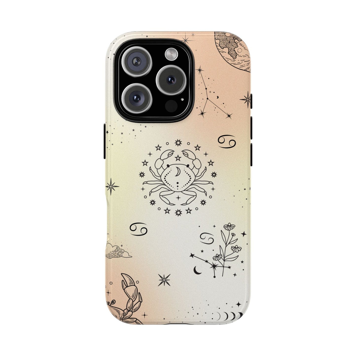 Cancer Zodiac Sign Phone Case β Soft & Protective Shell for iPhone, Samsung & Google Pixel