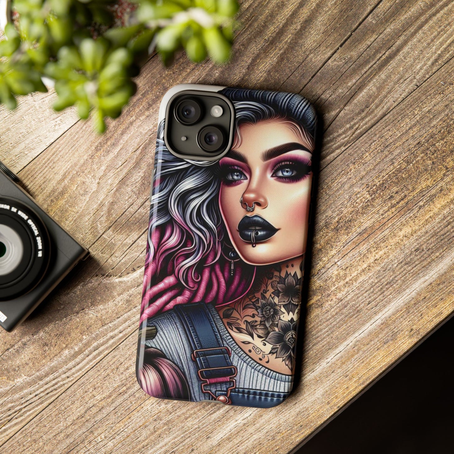 Autumn Rebel – Gothic Grunge & Fall Aesthetic Mobile Cover