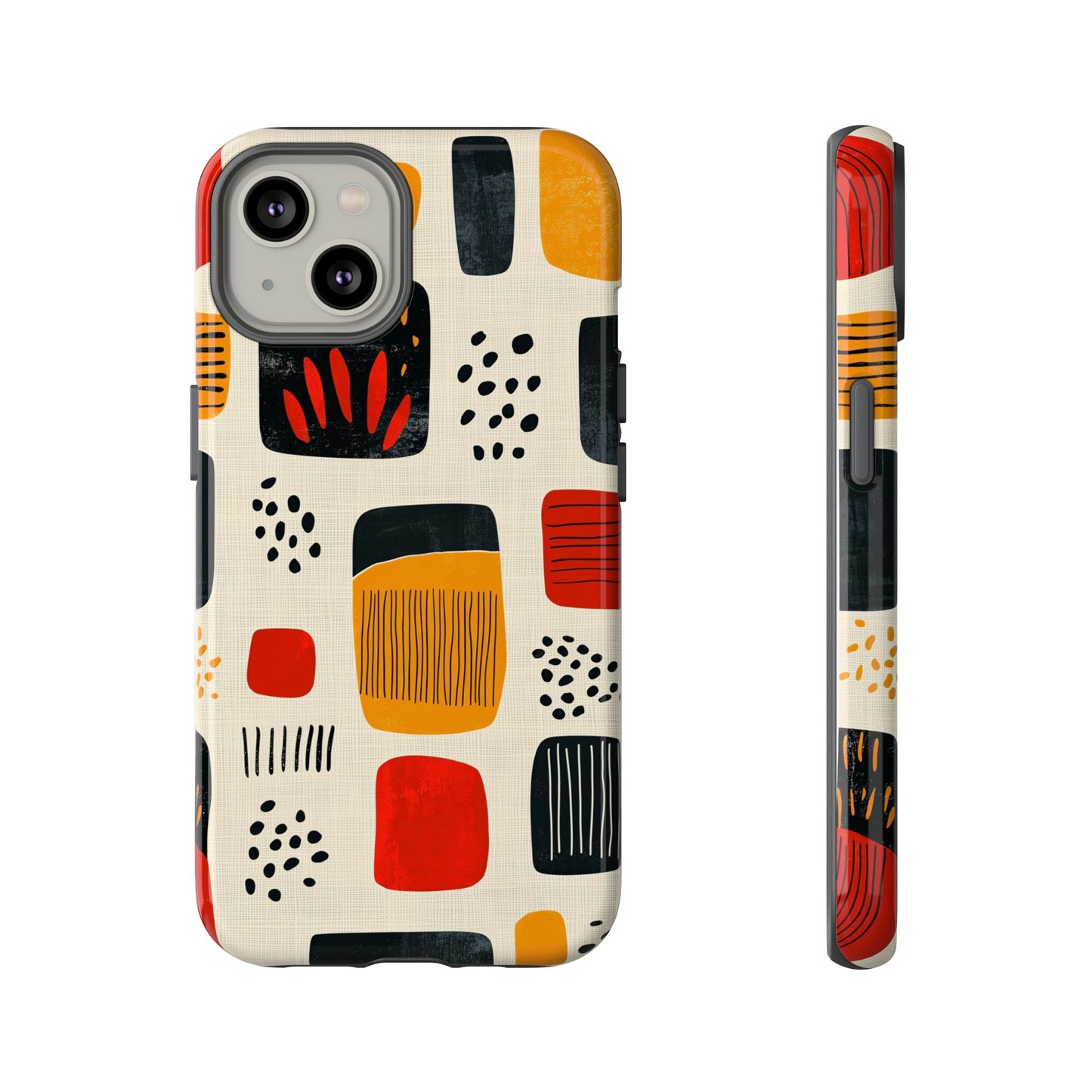 Boho Vibes – Abstract Tribal Pattern Phone Case for iPhone, Pixel & Samsung
