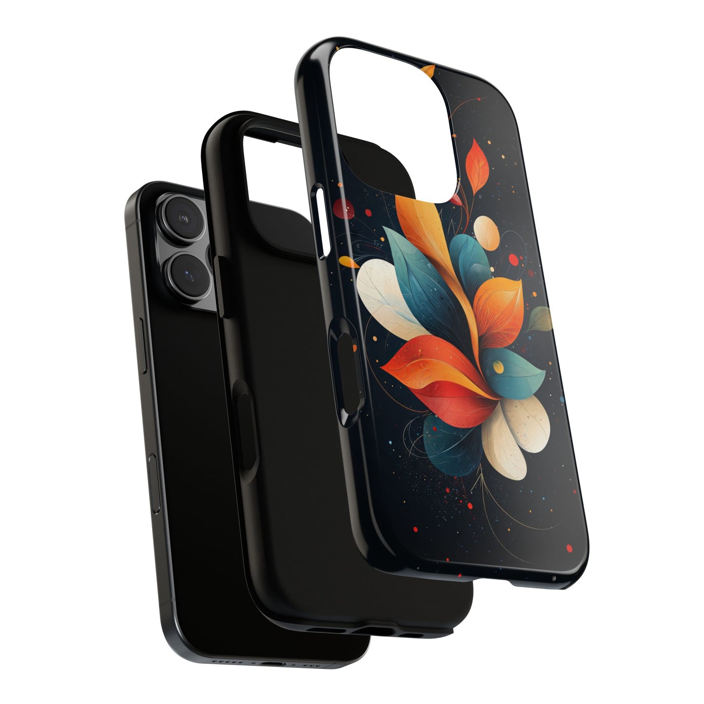 Midnight Bloom – Cosmic Floral Phone Case for iPhone, Pixel & Samsung
