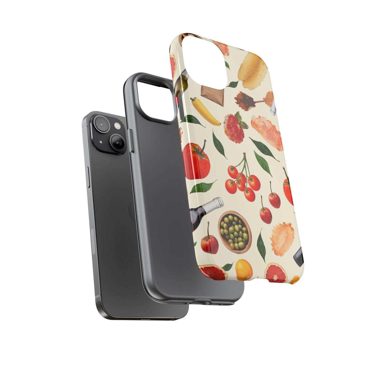 Fresh Fruits & Veggies Pattern Phone Case