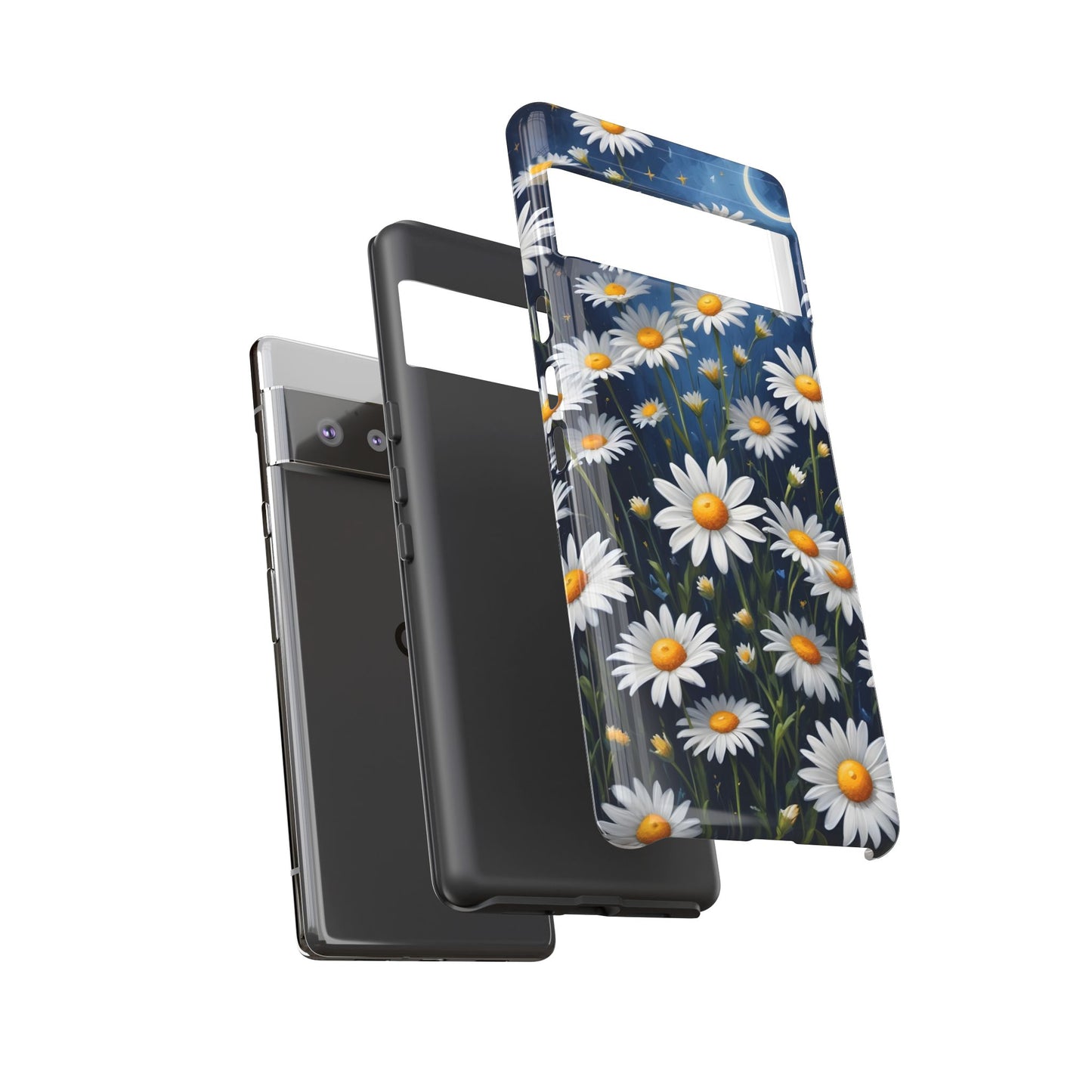 Witchy Daisy Flowers Phone Case Vintage Botanical Cover