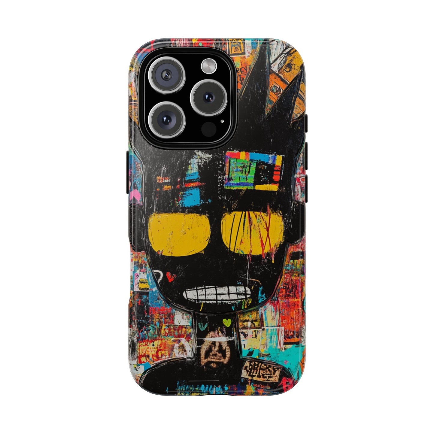Jean-Michel Basquiat Phone Case – Contemporary Art Design - iPhone, Samsung & Google Pixel Cover - Artistic Painting Case, Art Lover Gift